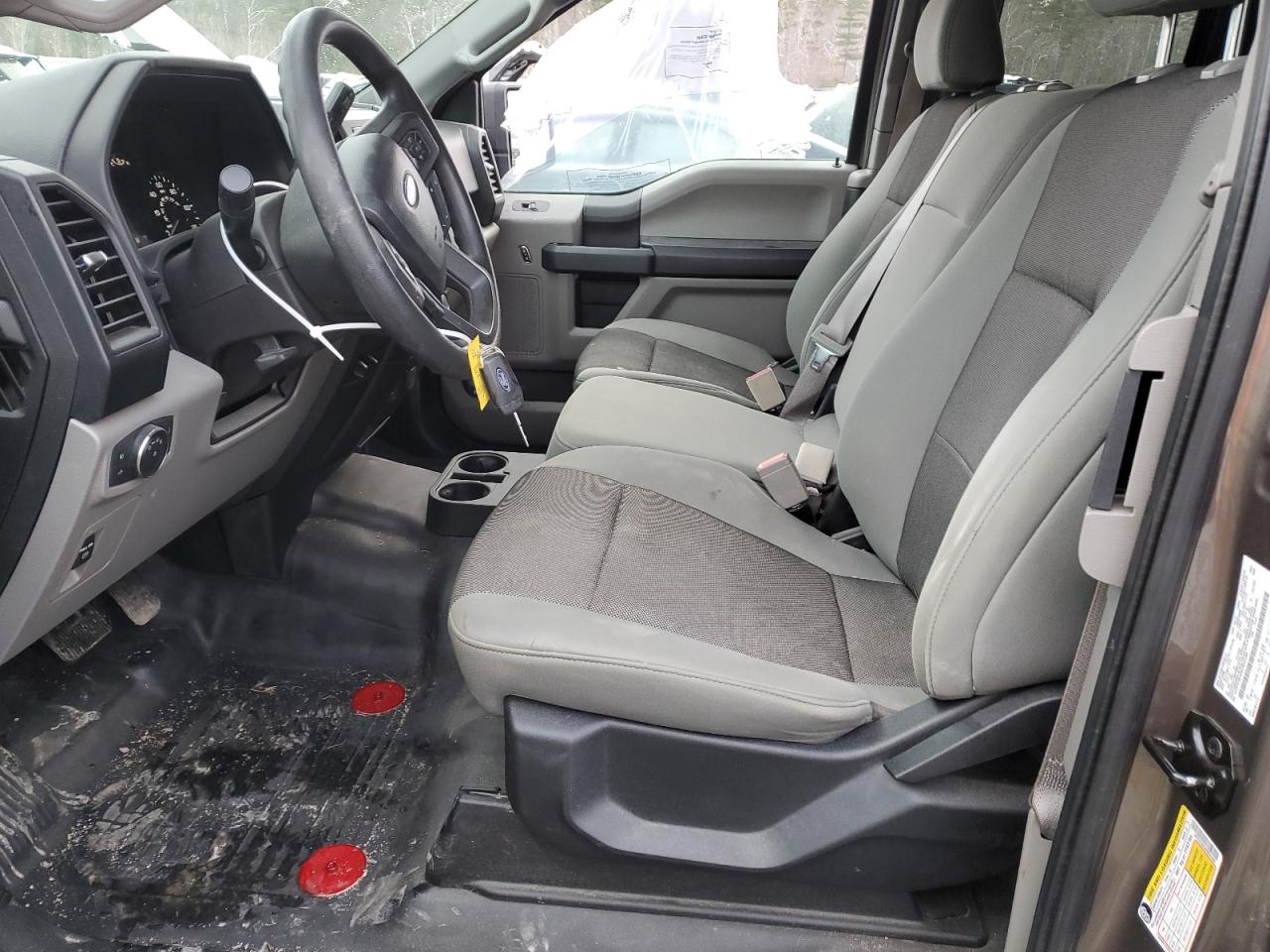 2019 Ford F-150 VIN 1FTFX1E52KFB23380 Copart auction photo, rear end damage thumbnail 7