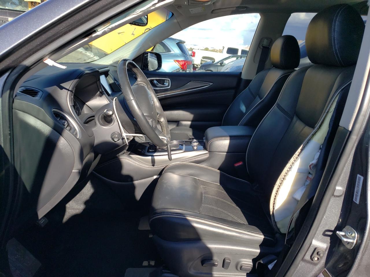2019 Infiniti QX60 VIN 5N1DL0MM8KC530574 Copart auction photo, side damage thumbnail 7