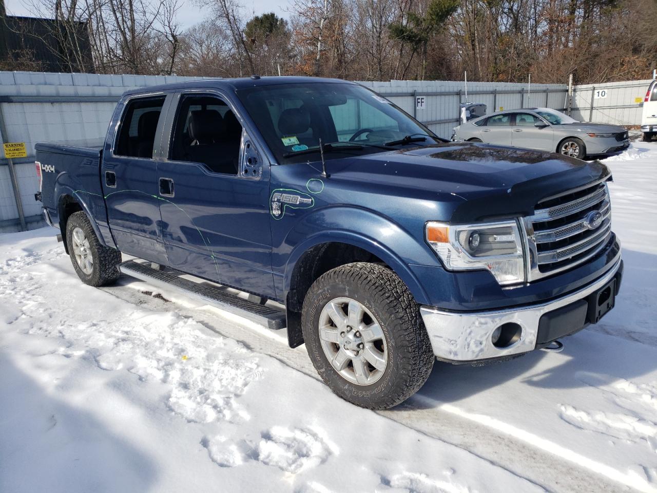 2014 Ford F-150 VIN 1FTFW1EF1EFC80835 Copart auction photo, side / minor dent/scratches damage thumbnail 4