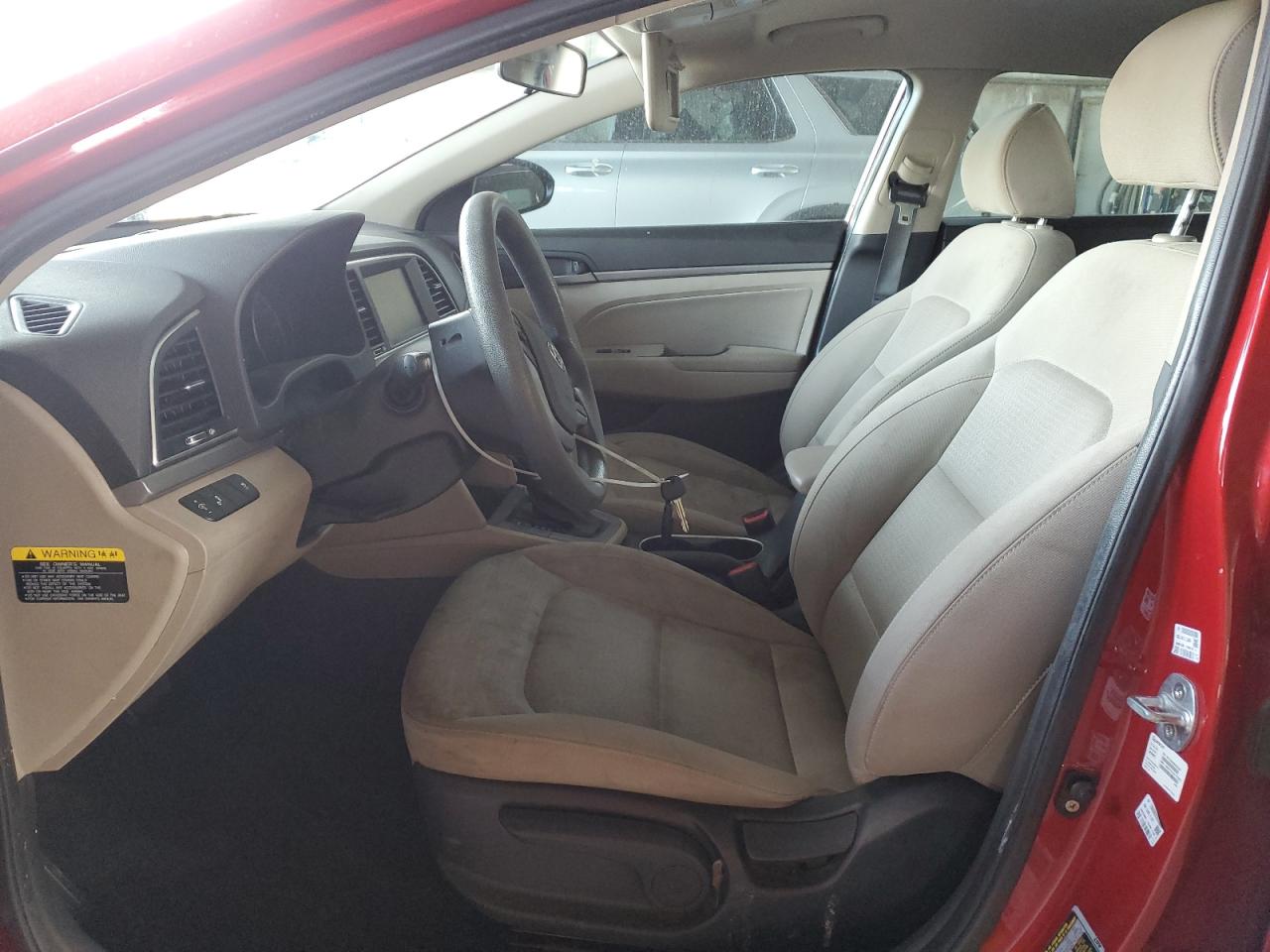 2018 Hyundai Elantra VIN KMHD84LF3JU593330 Copart auction photo, front end / rear end damage thumbnail 7
