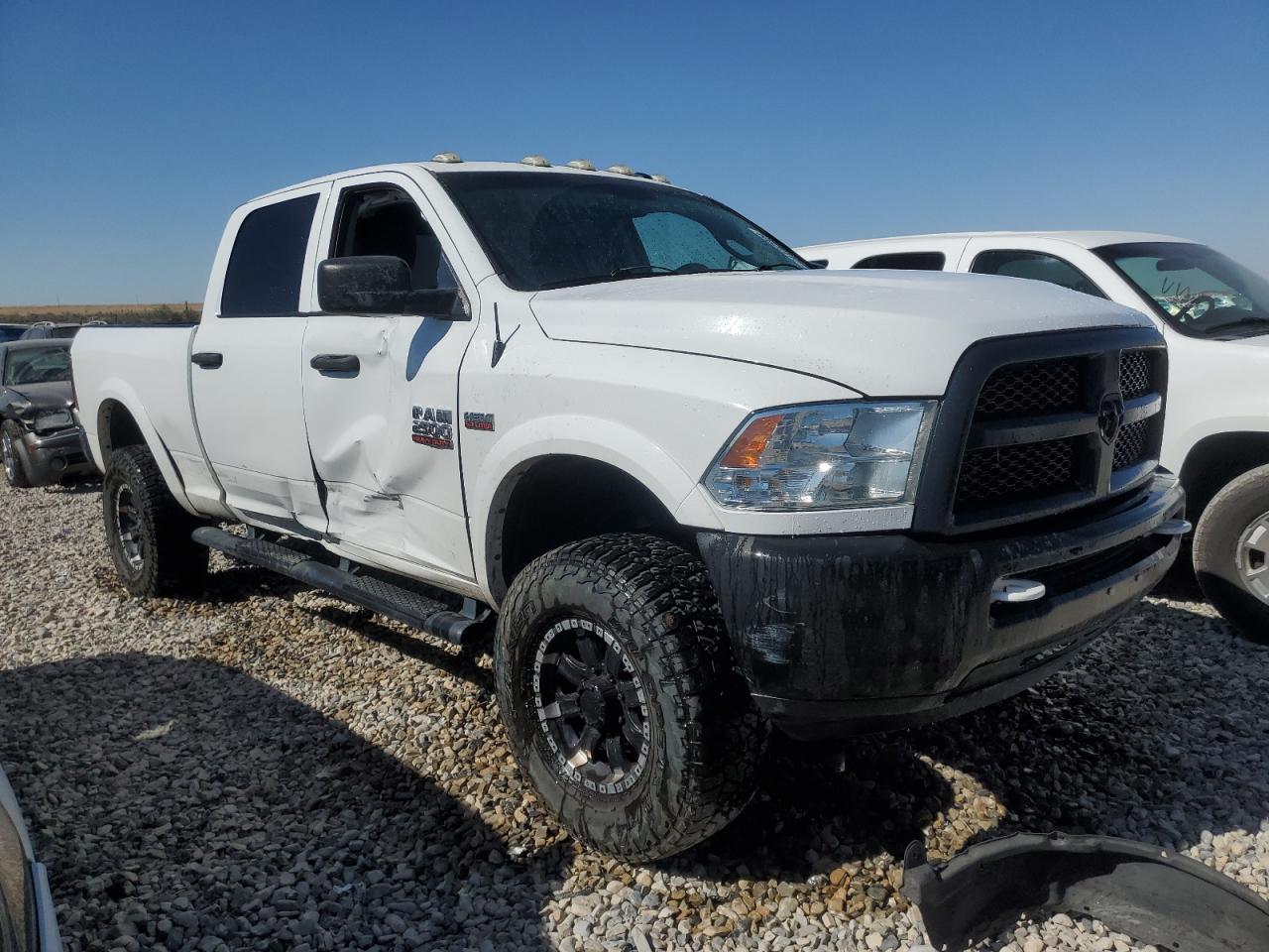 2016 RAM 2500 VIN 3C6TR5CT6GG124518 Copart auction photo, side damage thumbnail 4