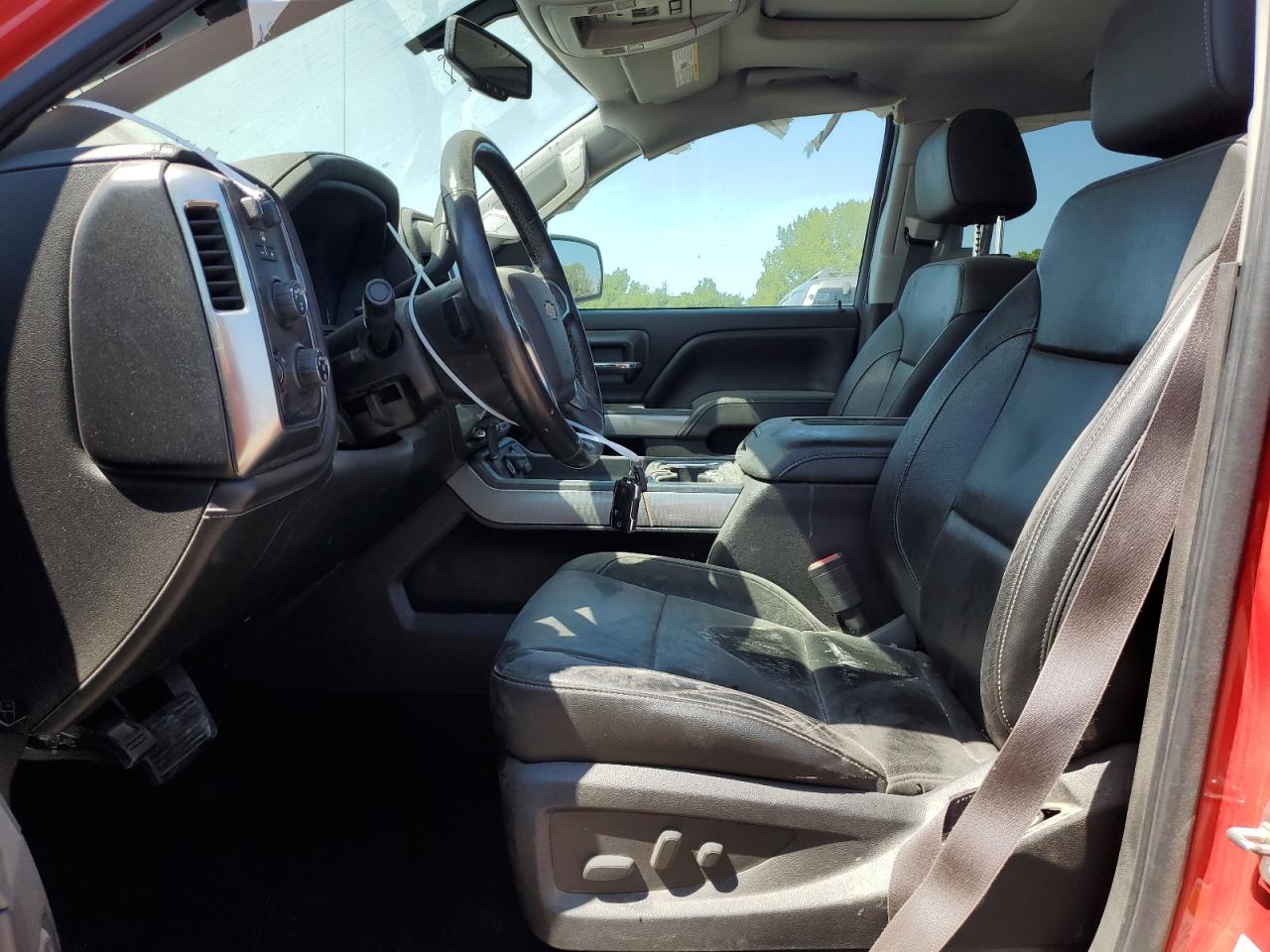 2017 Chevrolet Silverado VIN 3GCUKSEC1HG333034 Copart auction photo, side / rear end damage thumbnail 7