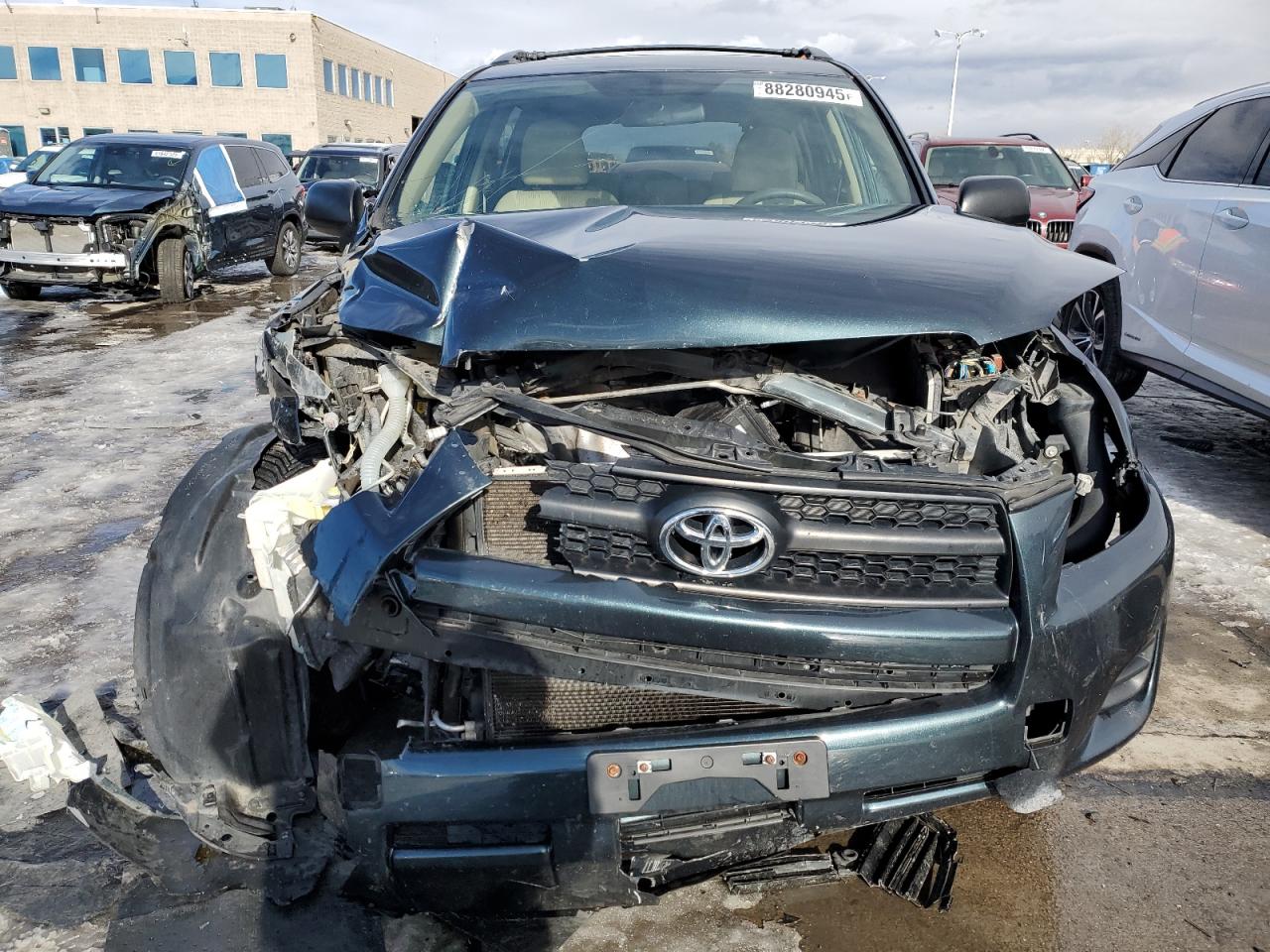 2010 Toyota RAV 4 VIN 2T3ZF4DV2AW041214 Copart auction photo, front end damage thumbnail 5