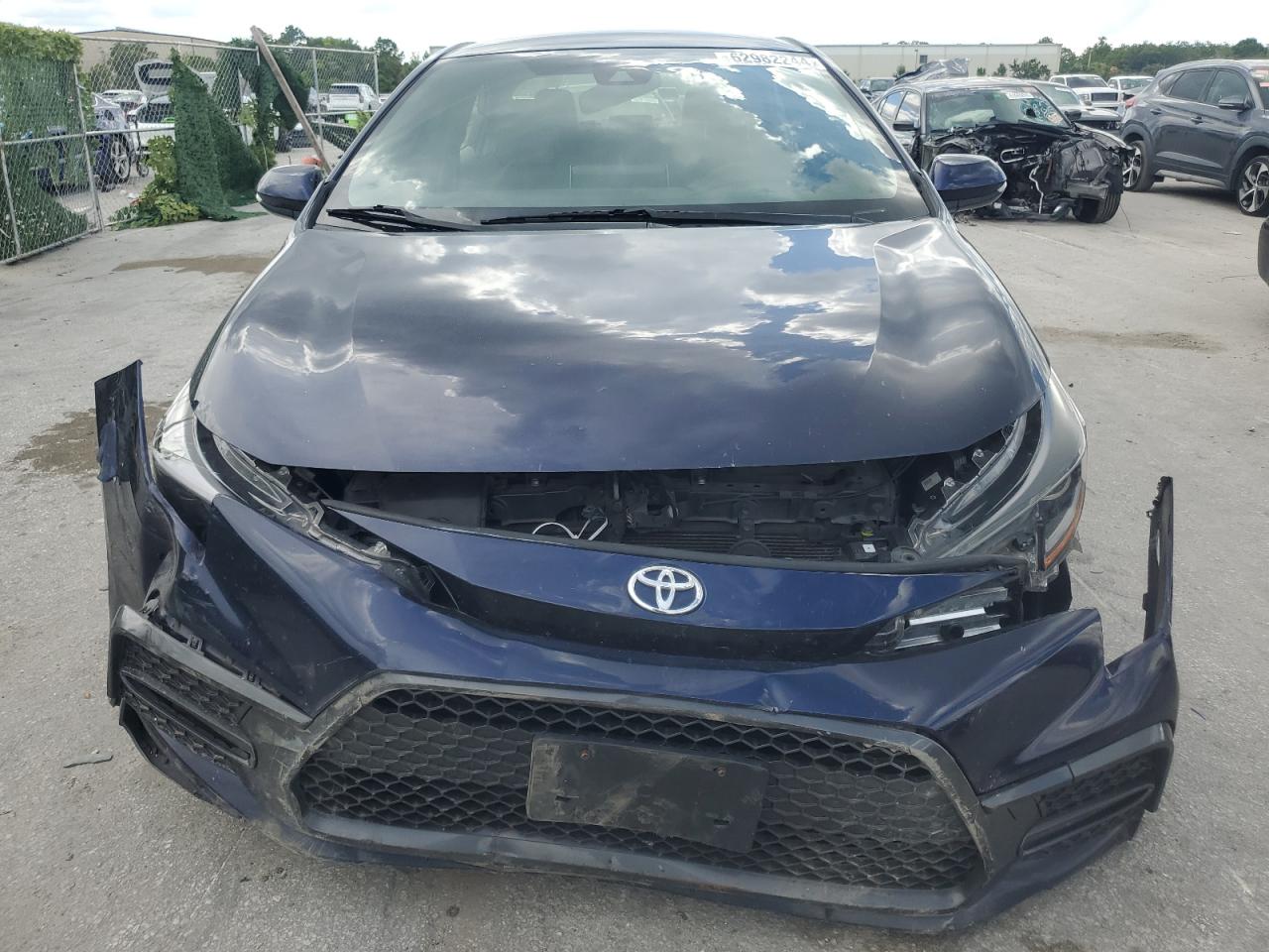 2021 Toyota Corolla VIN JTDS4MCEXMJ068673 Copart auction photo, front end damage thumbnail 5