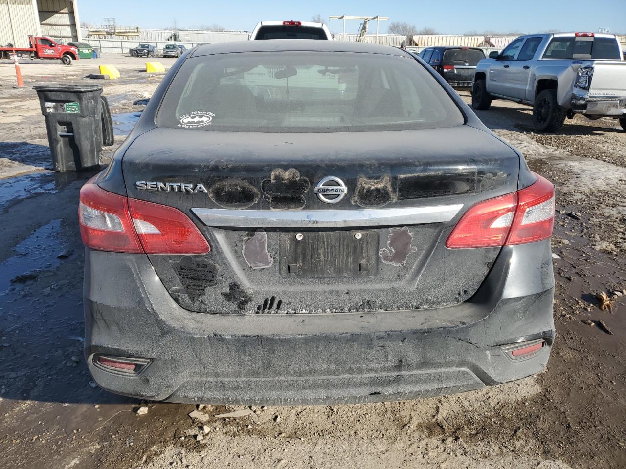 2019 Nissan Sentra VIN 3N1AB7AP8KY336834 Copart auction photo, side / stripped damage thumbnail 6