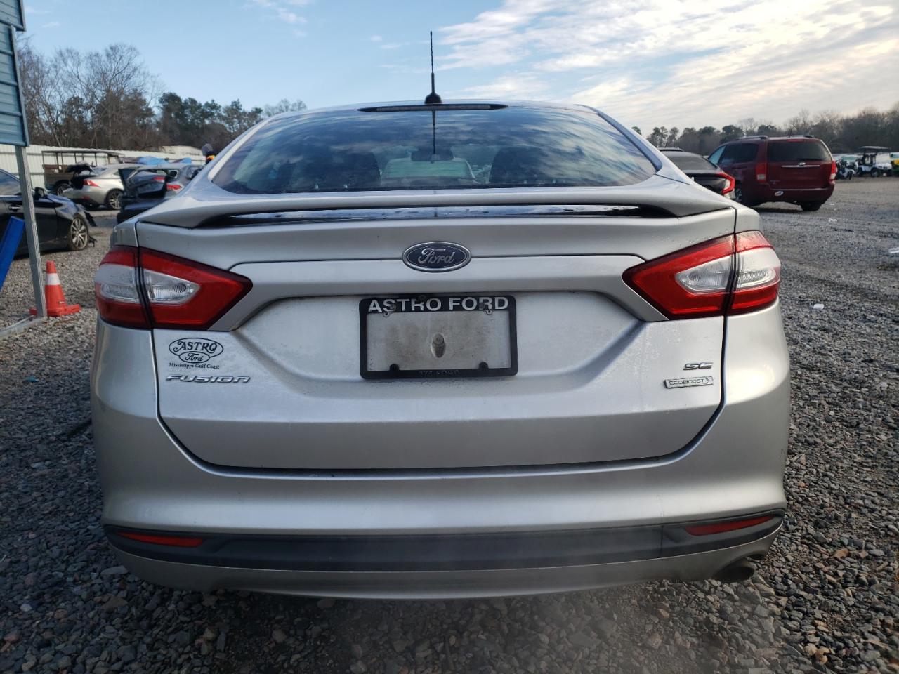 2016 Ford Fusion VIN 3FA6P0HD0GR360768 Copart auction photo, all over damage thumbnail 6