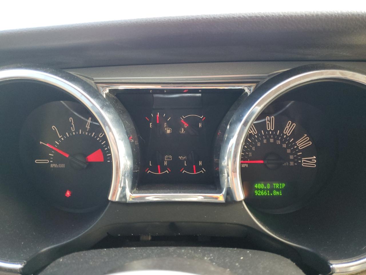 2007 Ford Mustang VIN 1ZVFT80N375356643 Copart auction photo, front end damage thumbnail 9