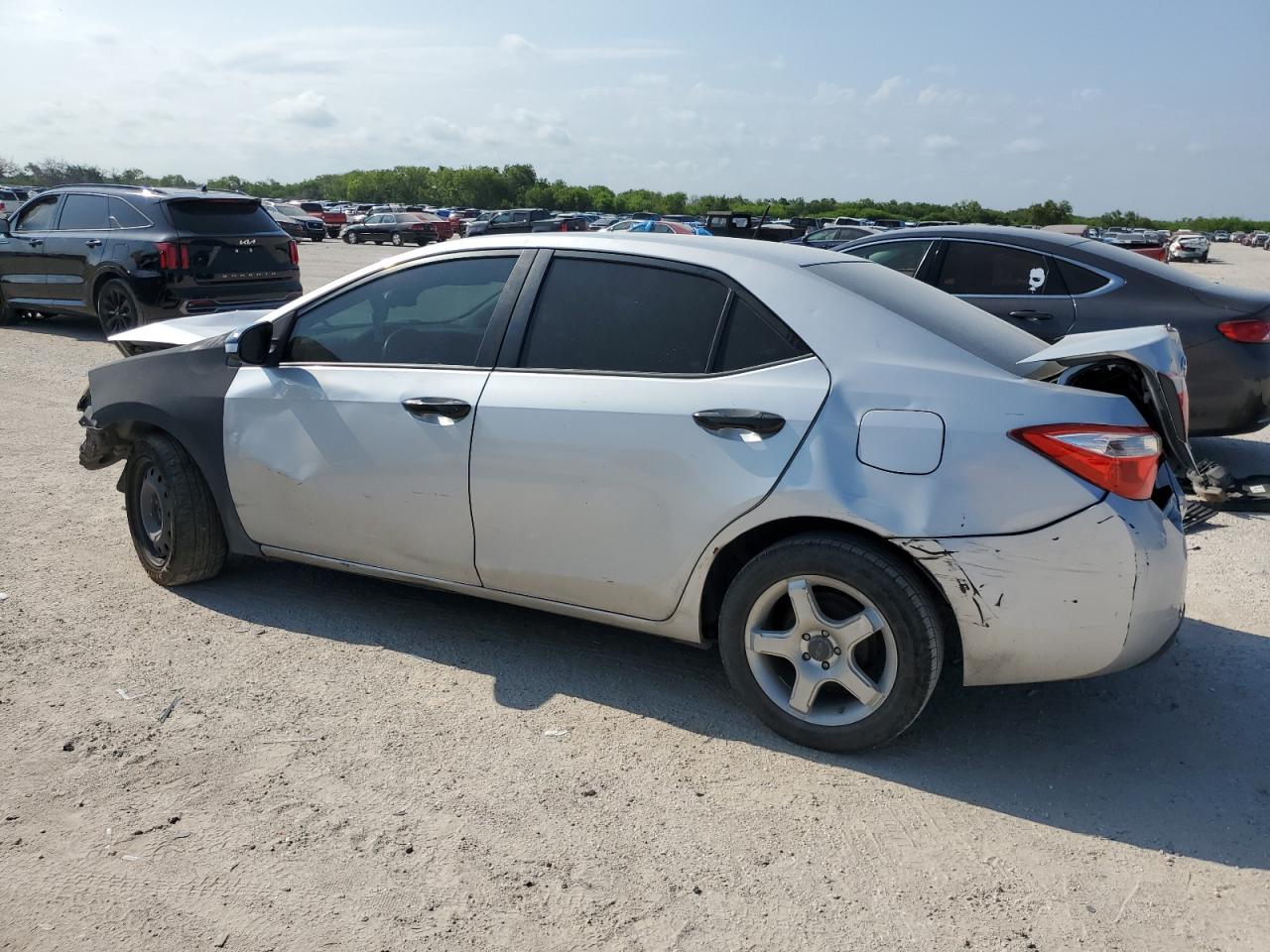 2014 Toyota Corolla VIN 5YFBURHE4EP079882 Copart auction photo, all over damage thumbnail 2