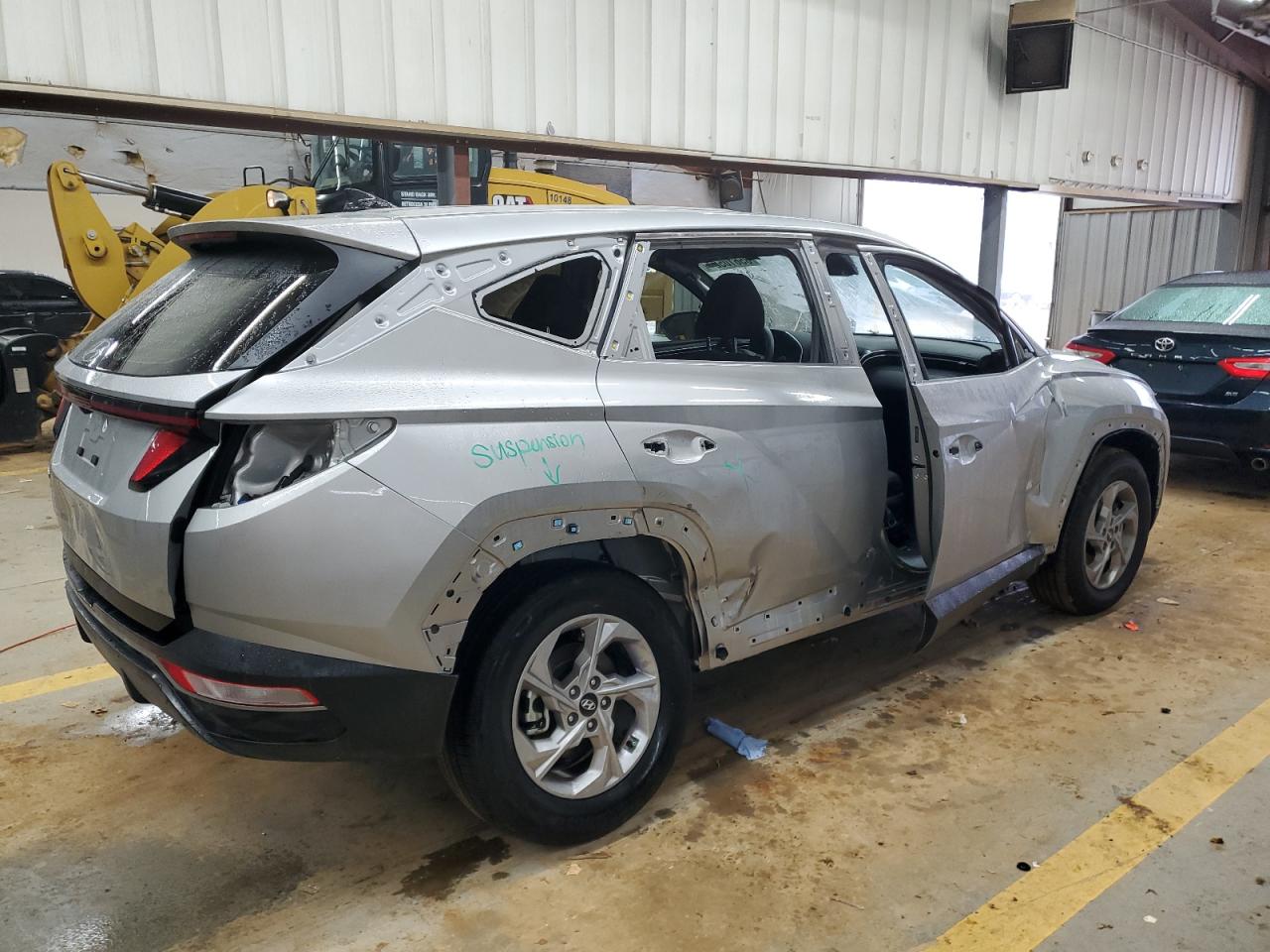 2024 Hyundai Tucson VIN 5NMJA3DEXRH397707 Copart auction photo, all over / rejected repair damage thumbnail 3