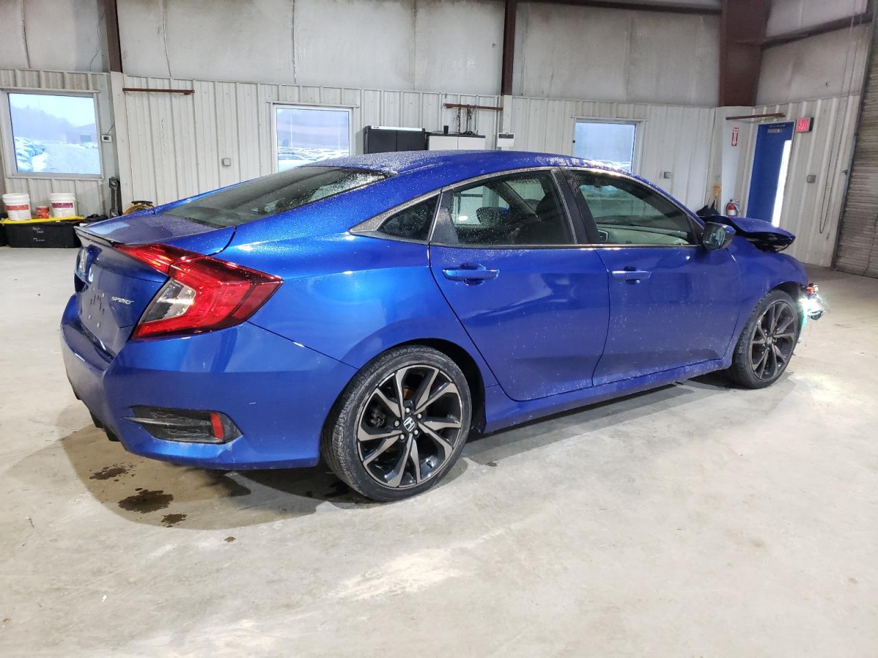 2020 Honda Civic VIN 2HGFC2F88LH598124 Copart auction photo, front end damage thumbnail 3