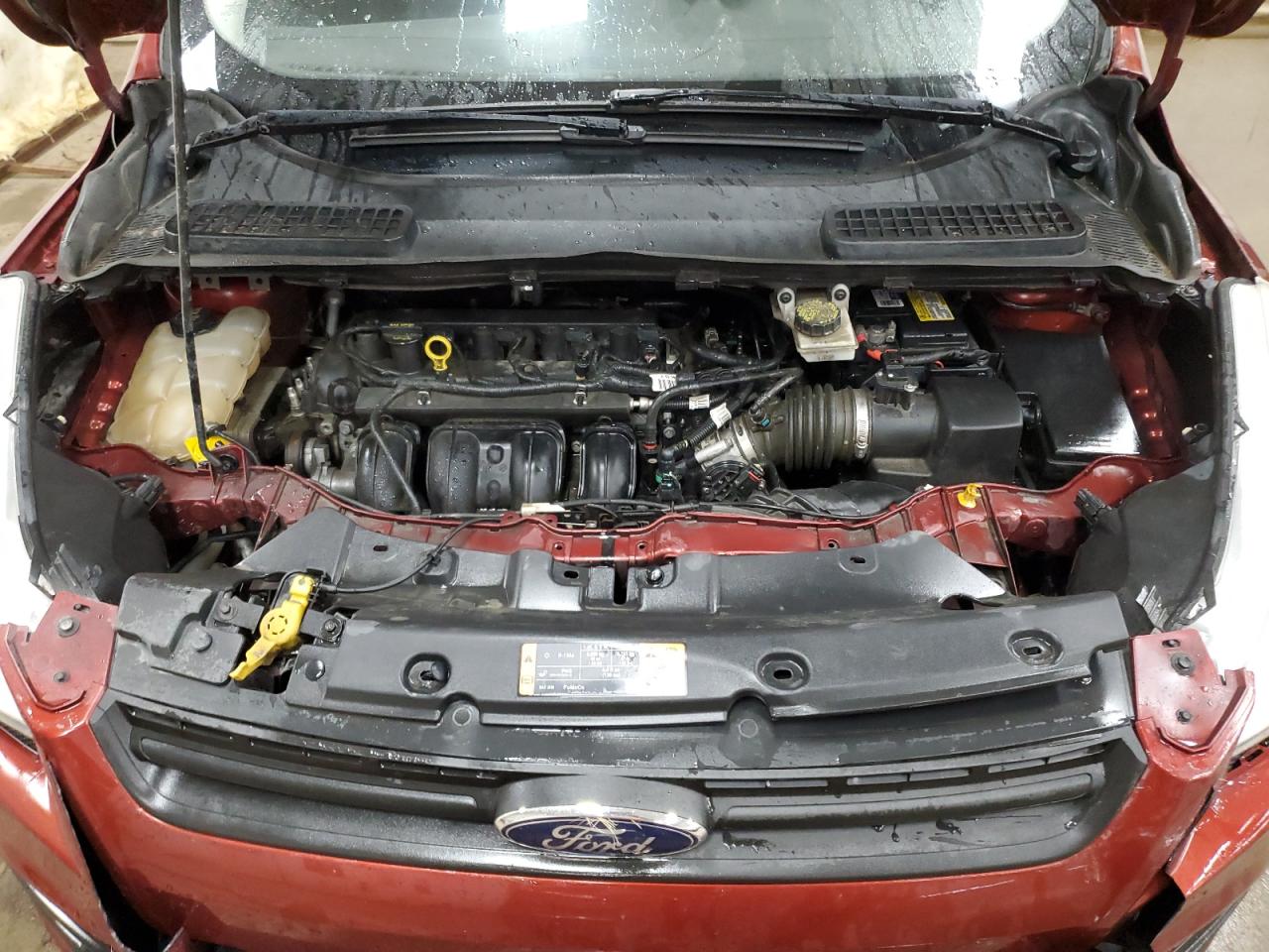 2014 Ford Escape VIN 1FMCU0F7XEUC73559 Copart auction photo, front end / minor dent/scratches damage thumbnail 12