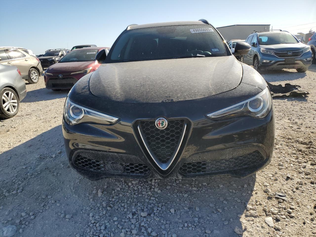 2018 Alfa Romeo Stelvio VIN ZASFAKPN1J7B87527 Copart auction photo, undercarriage damage thumbnail 5
