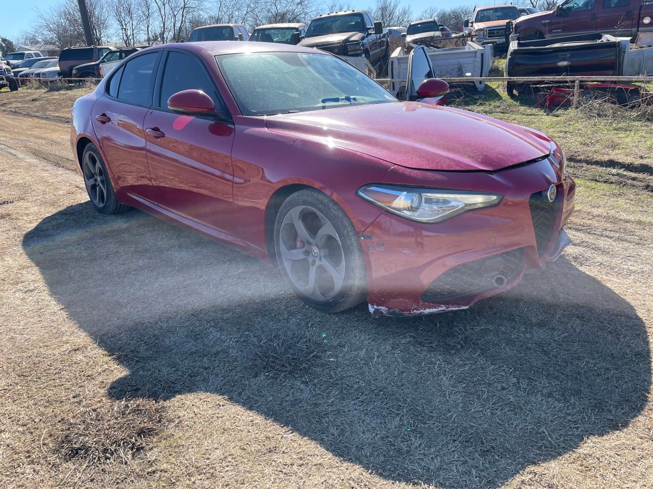2019 Alfa Romeo Giulia VIN ZARFAMAN5K7605513