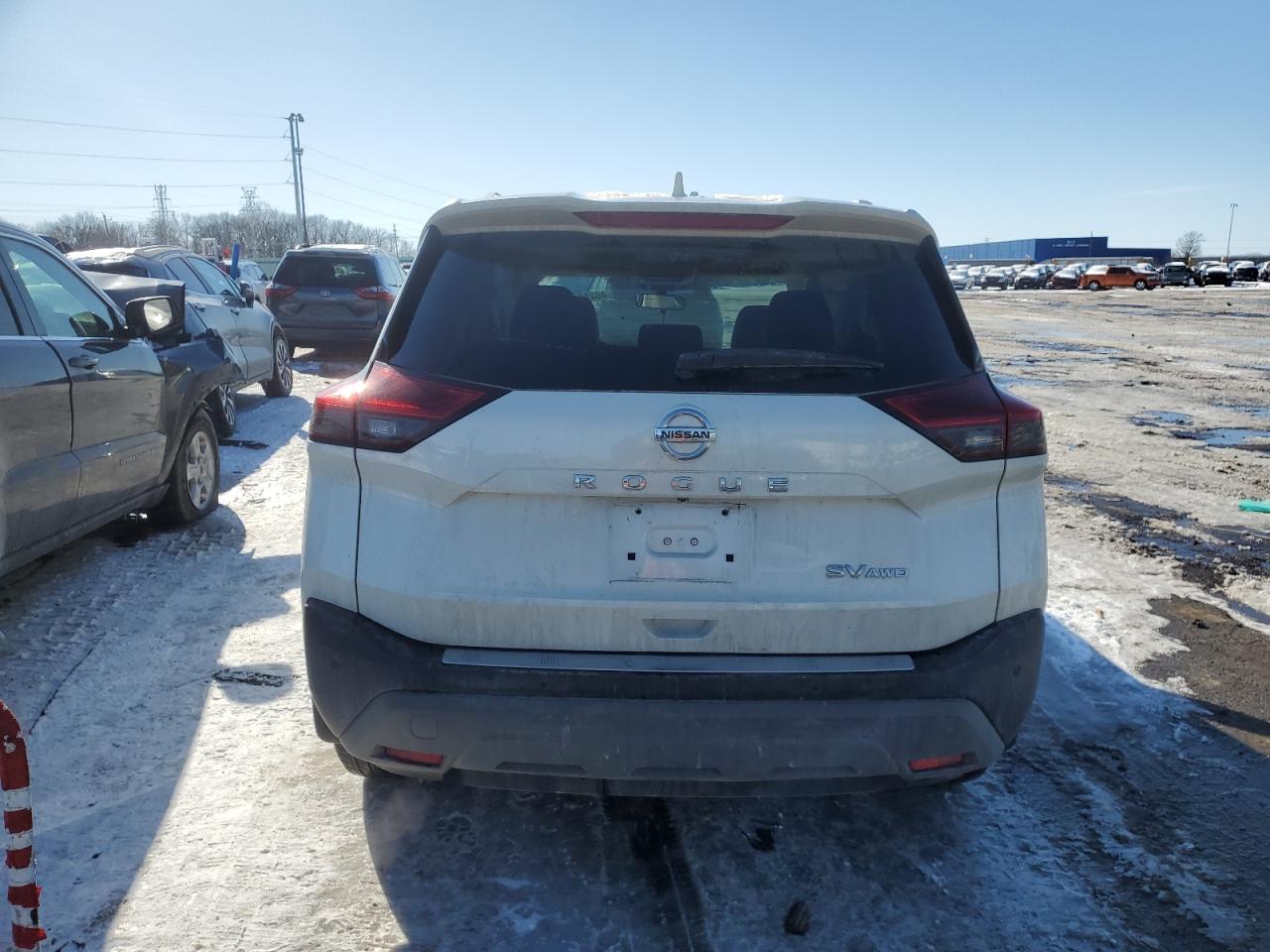 2021 Nissan Rogue VIN JN8AT3BB3MW232868 Copart auction photo, front end damage thumbnail 6