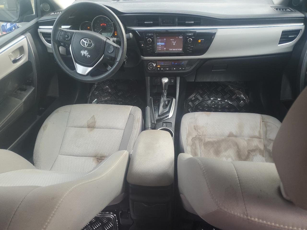 2014 Toyota Corolla VIN 2T1BURHE0EC098896 Copart auction photo, front end / minor dent/scratches damage thumbnail 8