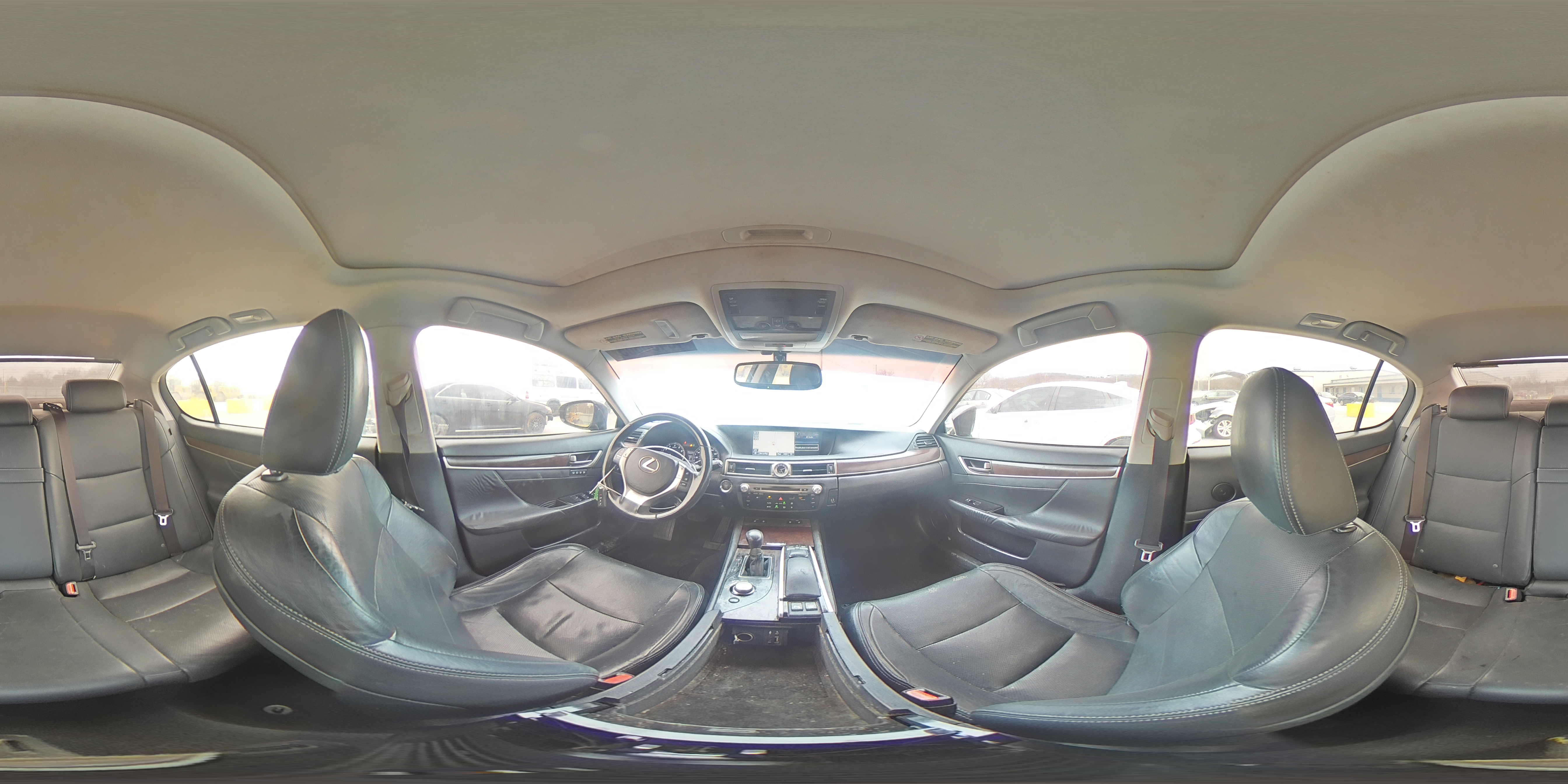 2014 Lexus GS VIN JTHCE1BL3E5024099 Copart auction photo, front end / rear end damage thumbnail 13