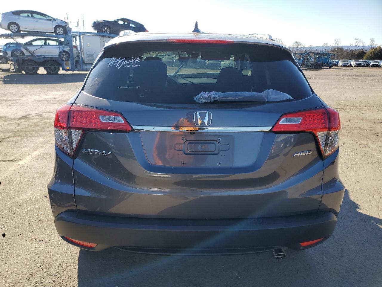 2022 Honda HR-V VIN 3CZRU6H50NM740550 Copart auction photo, front end damage thumbnail 6