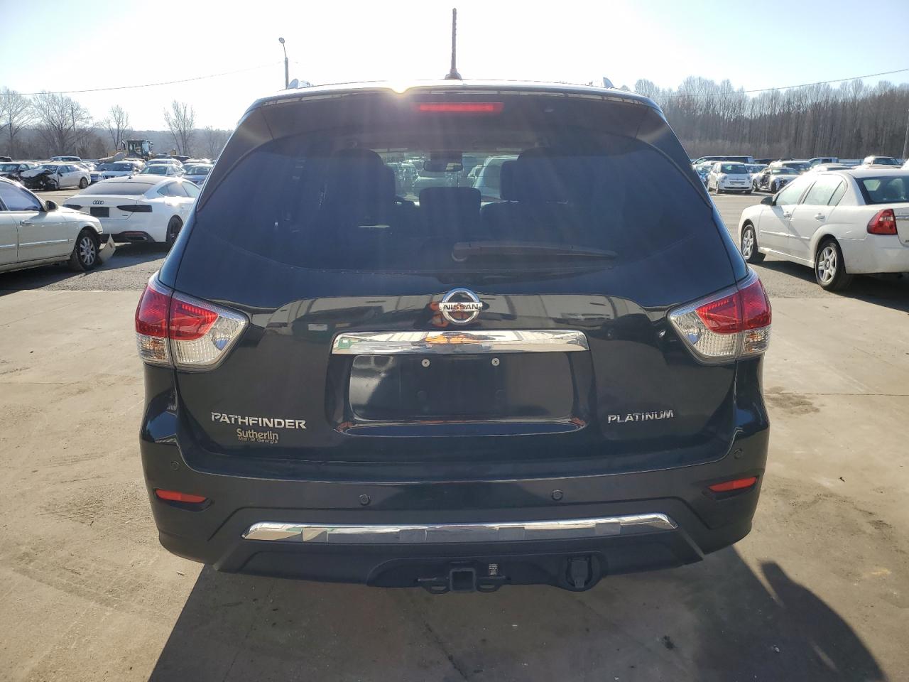2014 Nissan Pathfinder VIN 5N1AR2MN1EC632745 Copart auction photo, side damage thumbnail 6