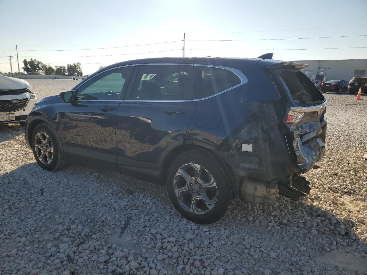 2018 Honda CR-V VIN 7FARW1H53JE045307 Copart auction photo, rear end / undercarriage damage thumbnail 2