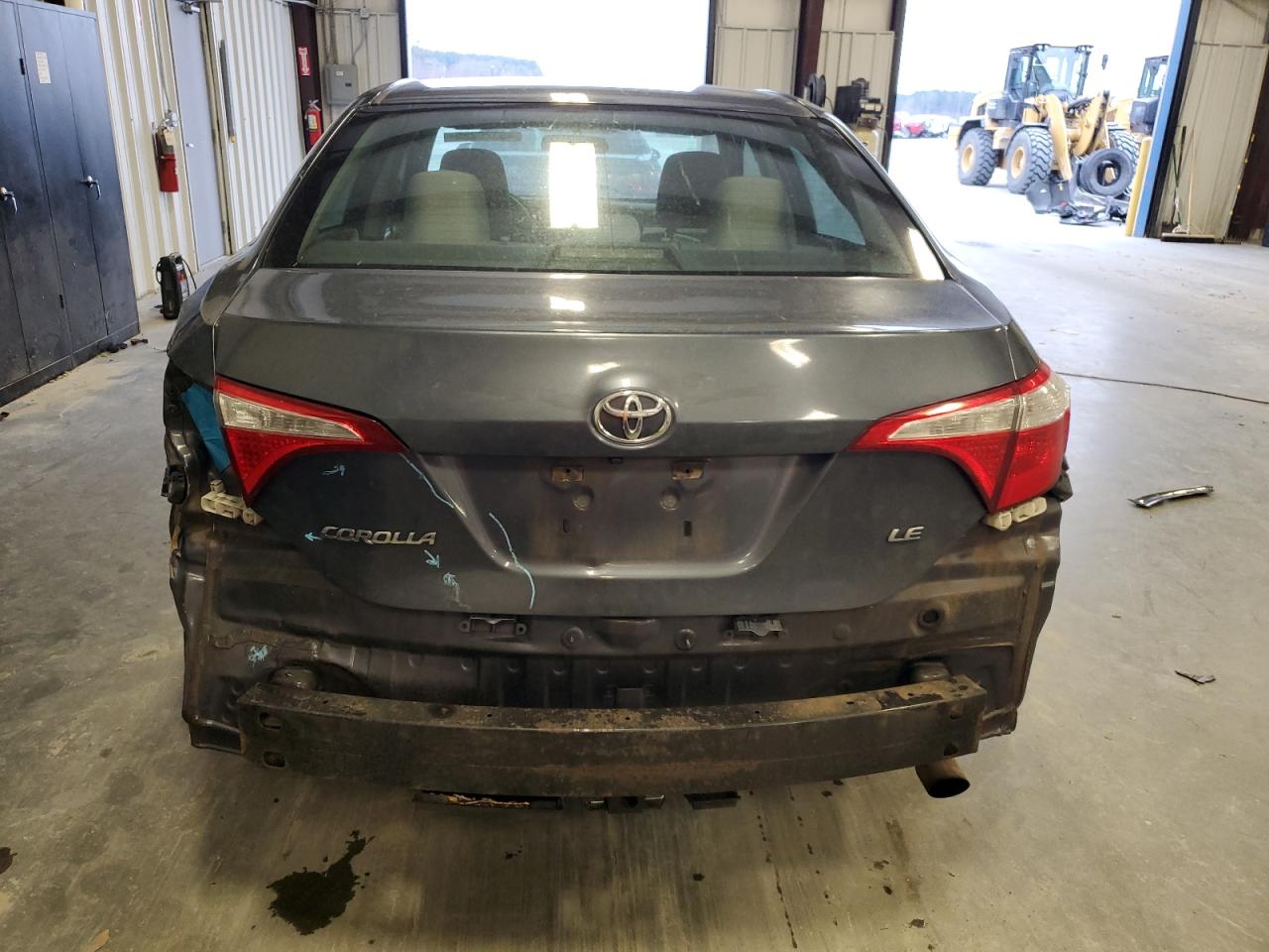 2016 Toyota Corolla VIN 5YFBURHE8GP499759 Copart auction photo, rear end / front end damage thumbnail 6