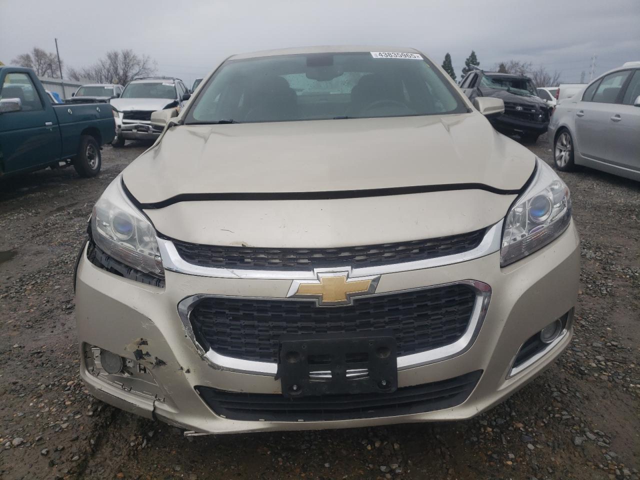 2015 Chevrolet Malibu VIN 1G11F5SL7FF140553 Copart auction photo, front end / side damage thumbnail 5
