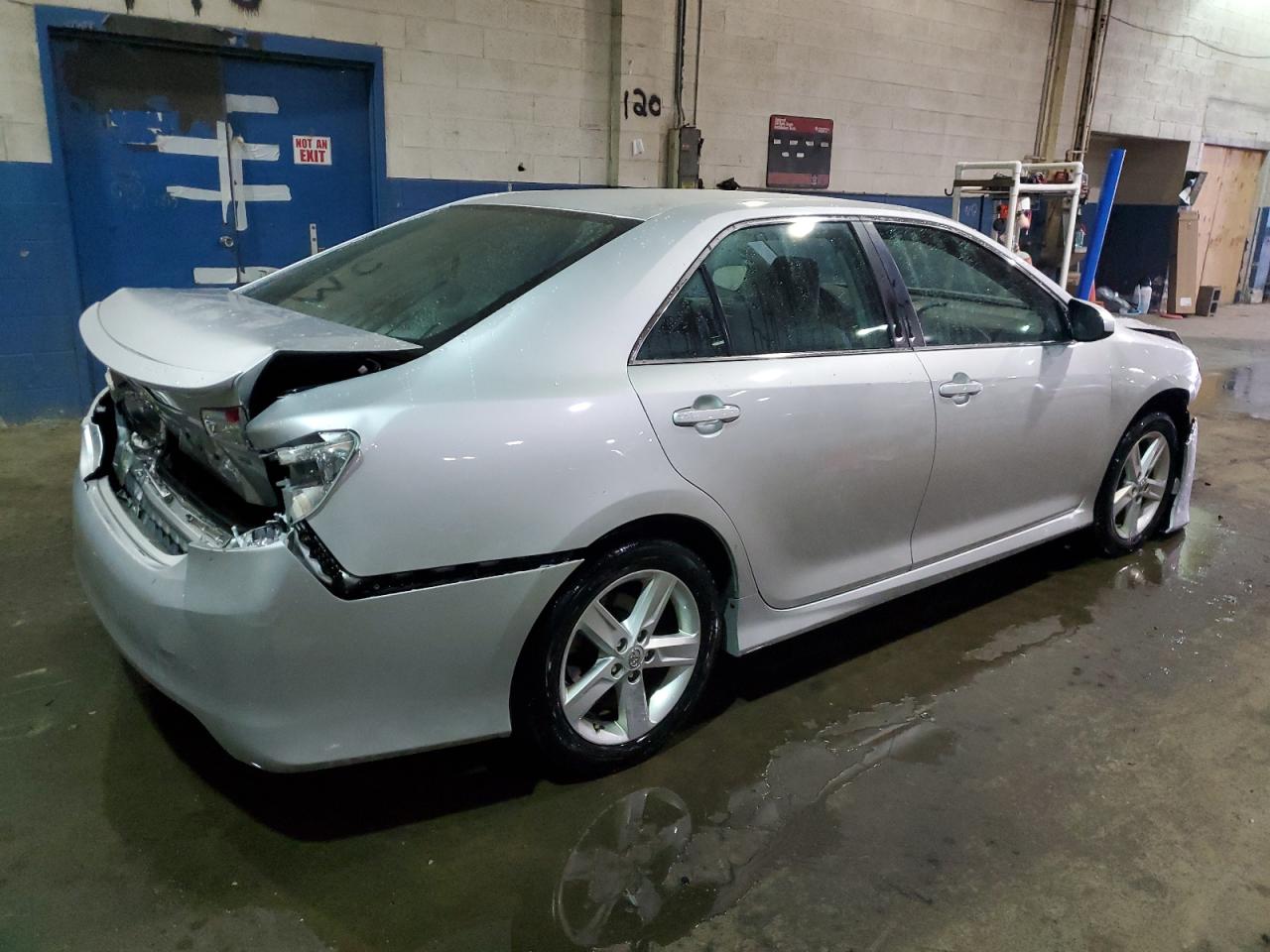 2014 Toyota Camry VIN 4T1BF1FK5EU772088 Copart auction photo, front end / rear end damage thumbnail 3