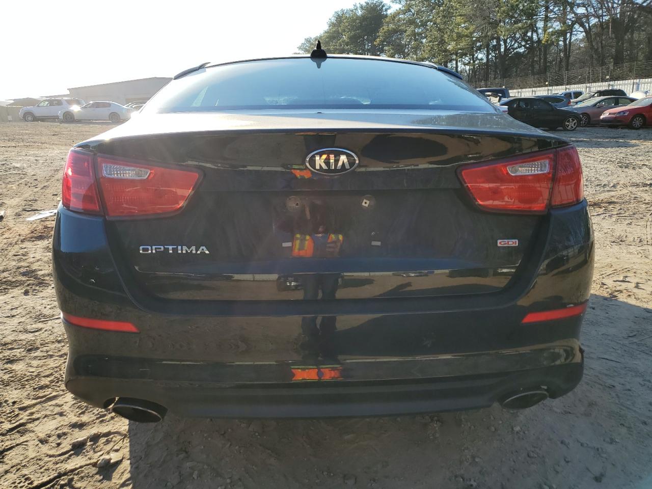 2015 KIA Optima VIN 5XXGM4A72FG485674 Copart auction photo, front end / undercarriage damage thumbnail 6