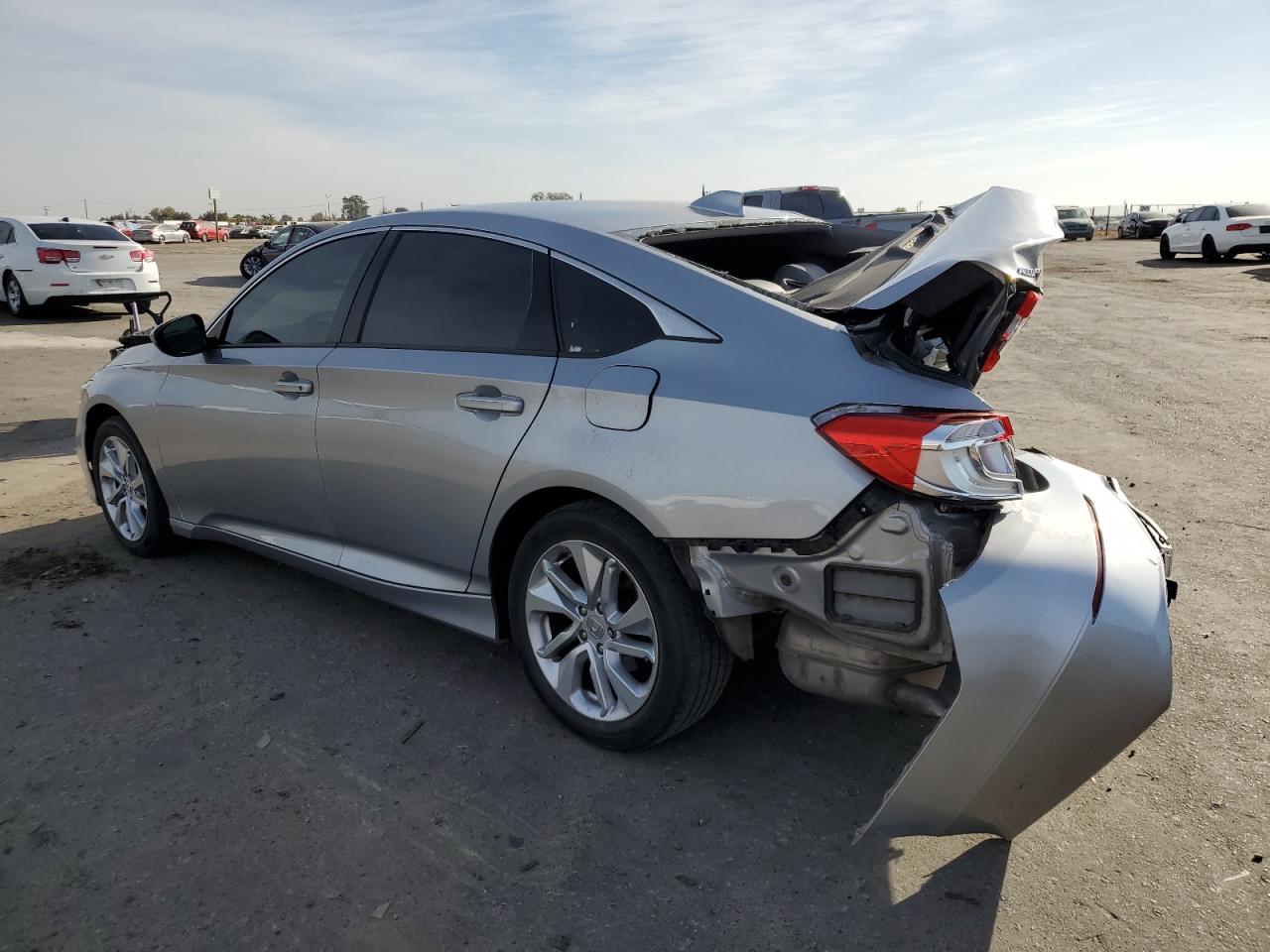 2019 Honda Accord VIN 1HGCV1F16KA159270 Copart auction photo, rear end damage thumbnail 2