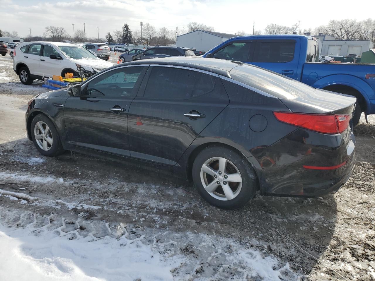2015 KIA Optima VIN 5XXGM4A72FG489482 Copart auction photo, mechanical damage thumbnail 2