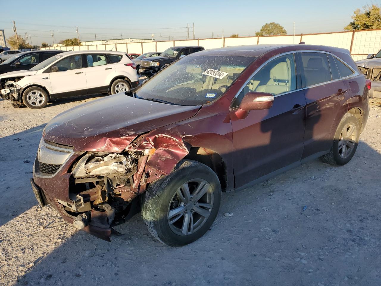2015 Acura RDX VIN 5J8TB4H54FL015396