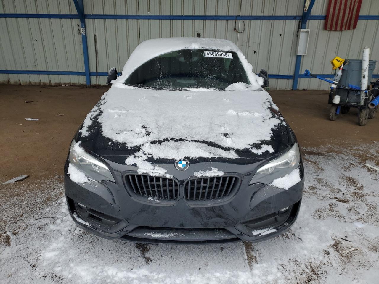 2015 BMW 2er VIN WBA1G9C50FVX96737 Copart auction photo, side damage thumbnail 5