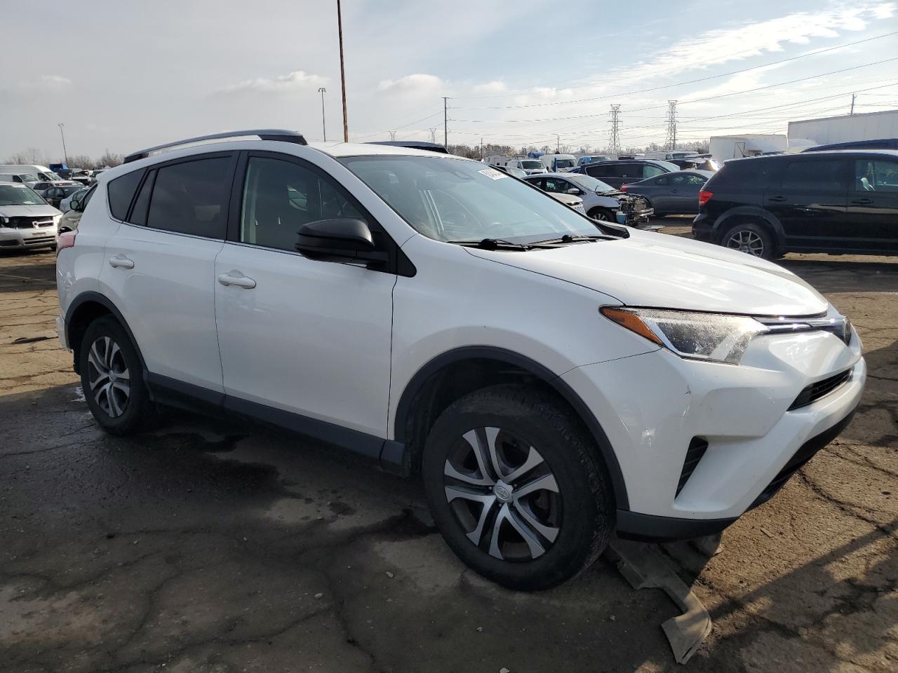 2017 Toyota RAV 4 VIN JTMBFREV3HJ133986 Copart auction photo, rear end damage thumbnail 4
