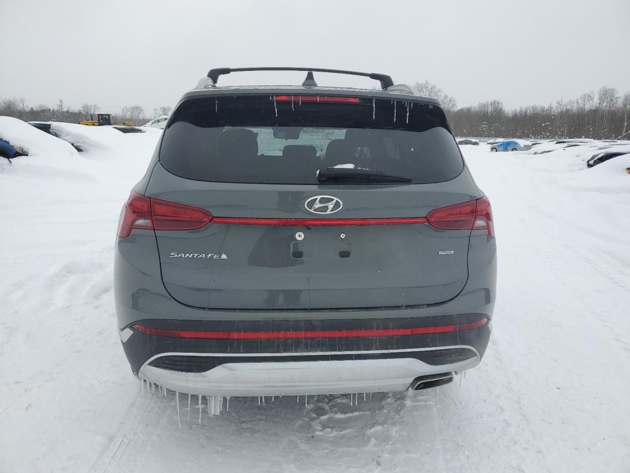2022 Hyundai Santa Fe VIN 5NMS2DAJ6NH404297 Copart auction photo, front end damage thumbnail 6