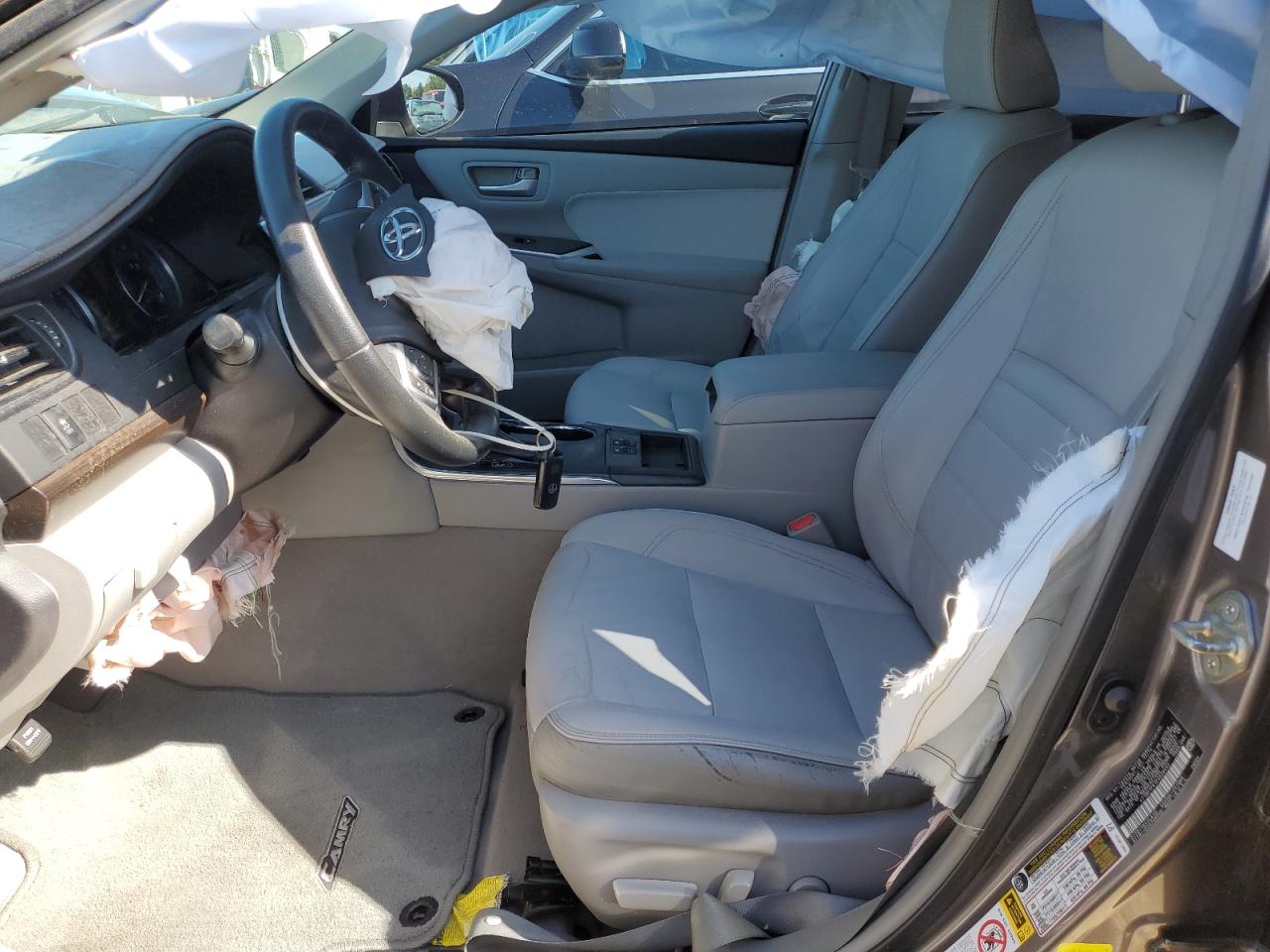 2015 Toyota Camry VIN 4T1BK1FK1FU028453 Copart auction photo, front end damage thumbnail 7