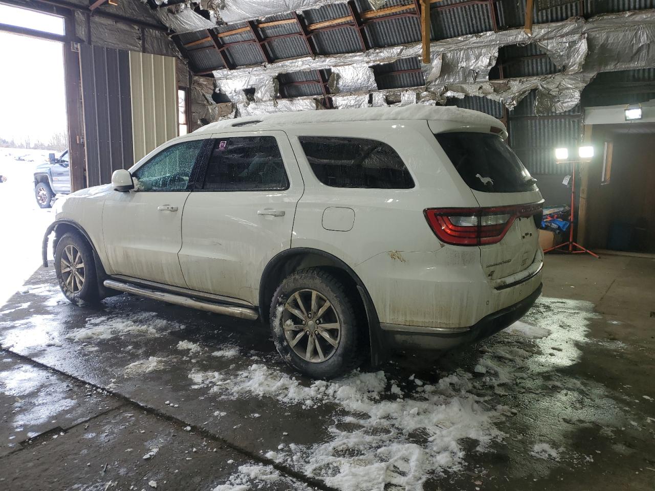 2018 Dodge Durango VIN 1C4RDJAGXJC456732 Copart auction photo, front end / side damage thumbnail 2