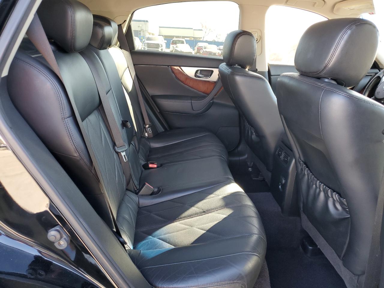 2012 Infiniti FX VIN JN8BS1MW6CM180366 Copart auction photo, side damage thumbnail 12