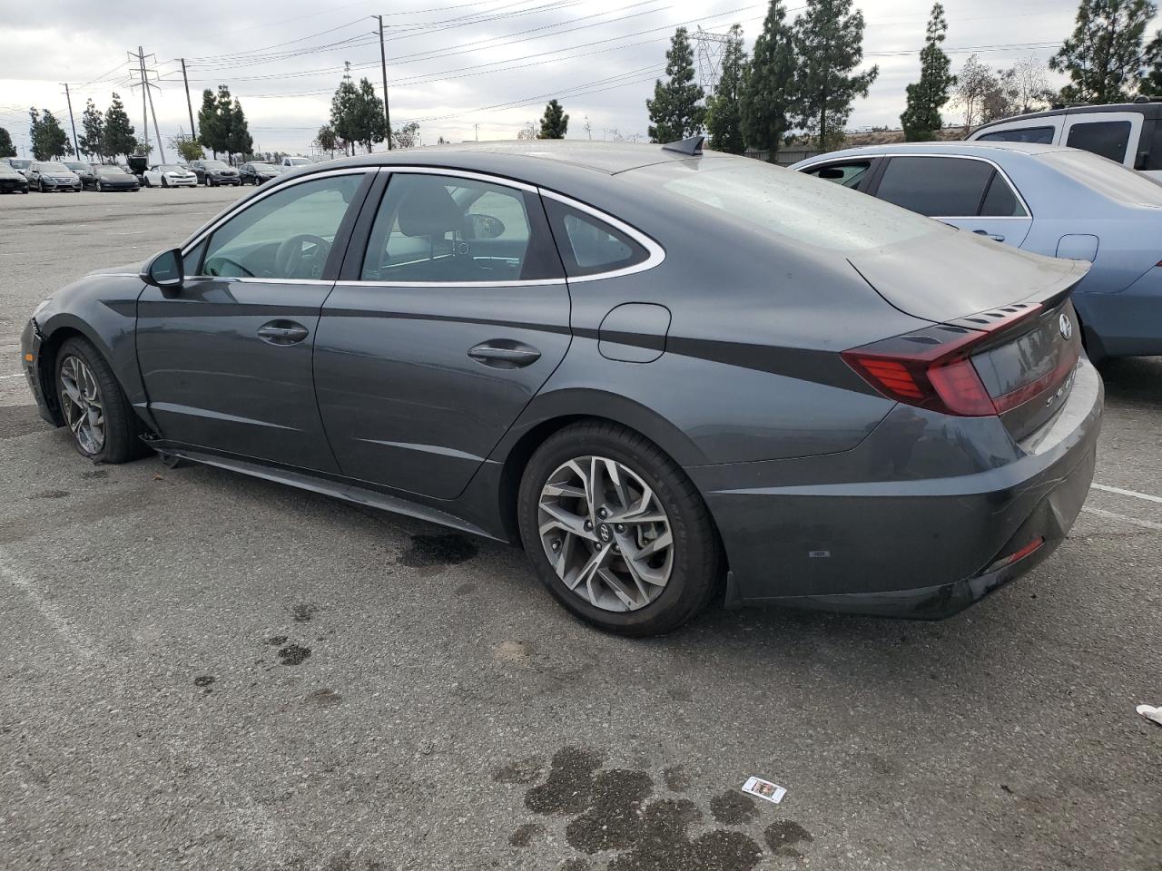 2023 Hyundai Sonata VIN KMHL64JA5PA260940 Copart auction photo, undercarriage damage thumbnail 2