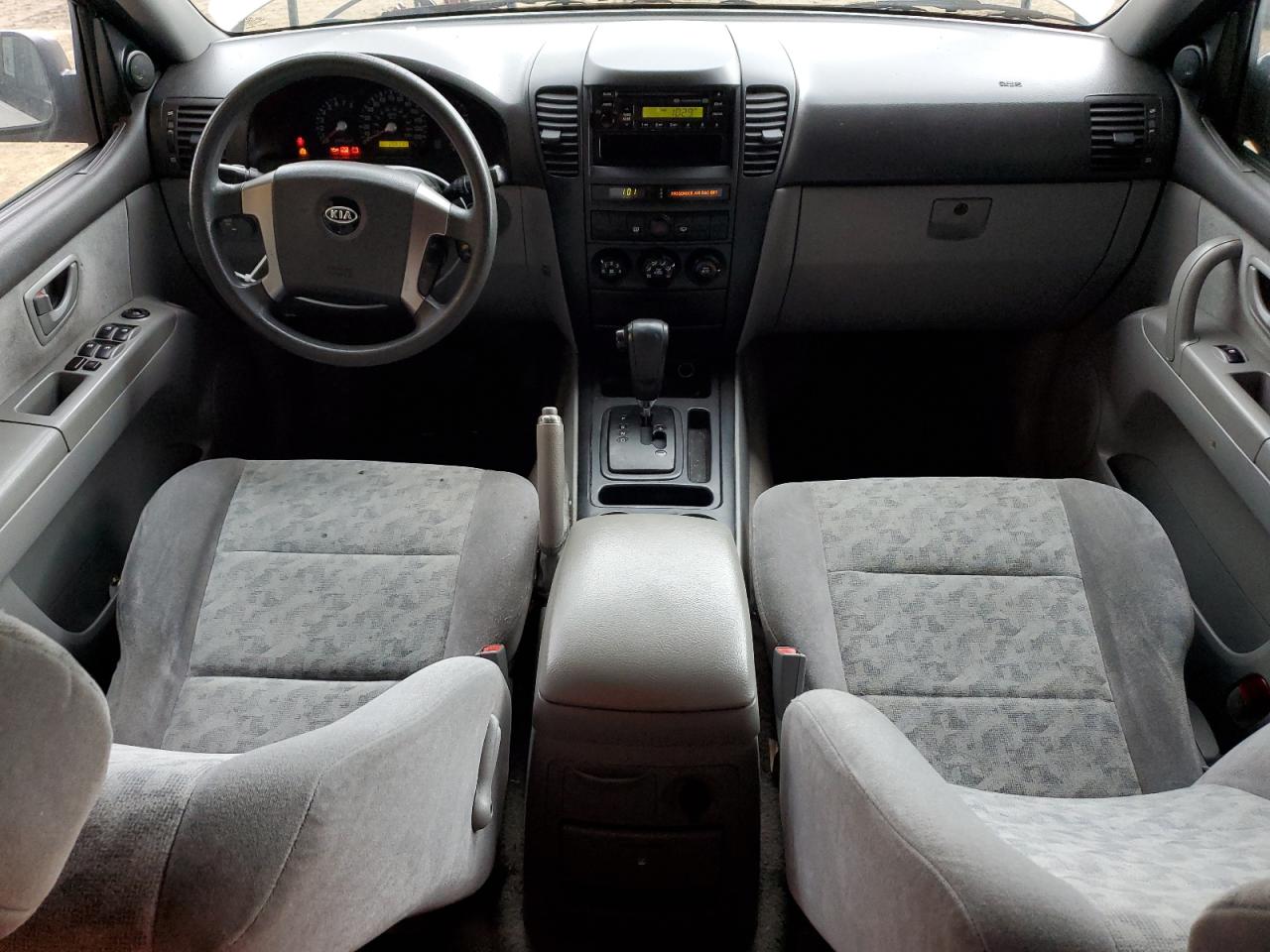 2006 KIA Sorento VIN KNDJD733665582267 Copart auction photo, rear end / all over damage thumbnail 8