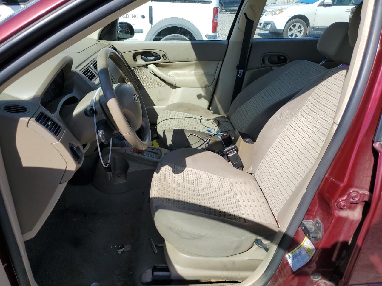 2006 Ford Focus VIN 1FAFP36N66W116275 Copart auction photo, water/flood damage thumbnail 7