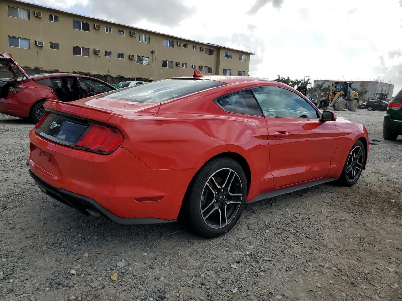 2022 Ford Mustang VIN 1FA6P8TH1N5101540 Copart auction photo, water/flood / minor dent/scratches damage thumbnail 3
