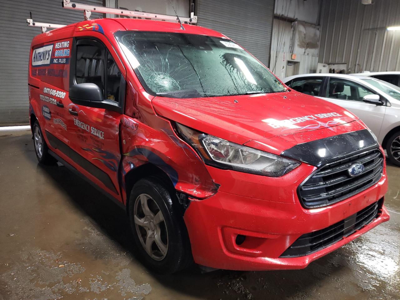 2020 Ford Transit VIN NM0LS7F23L1454506 Copart auction photo, front end damage thumbnail 4