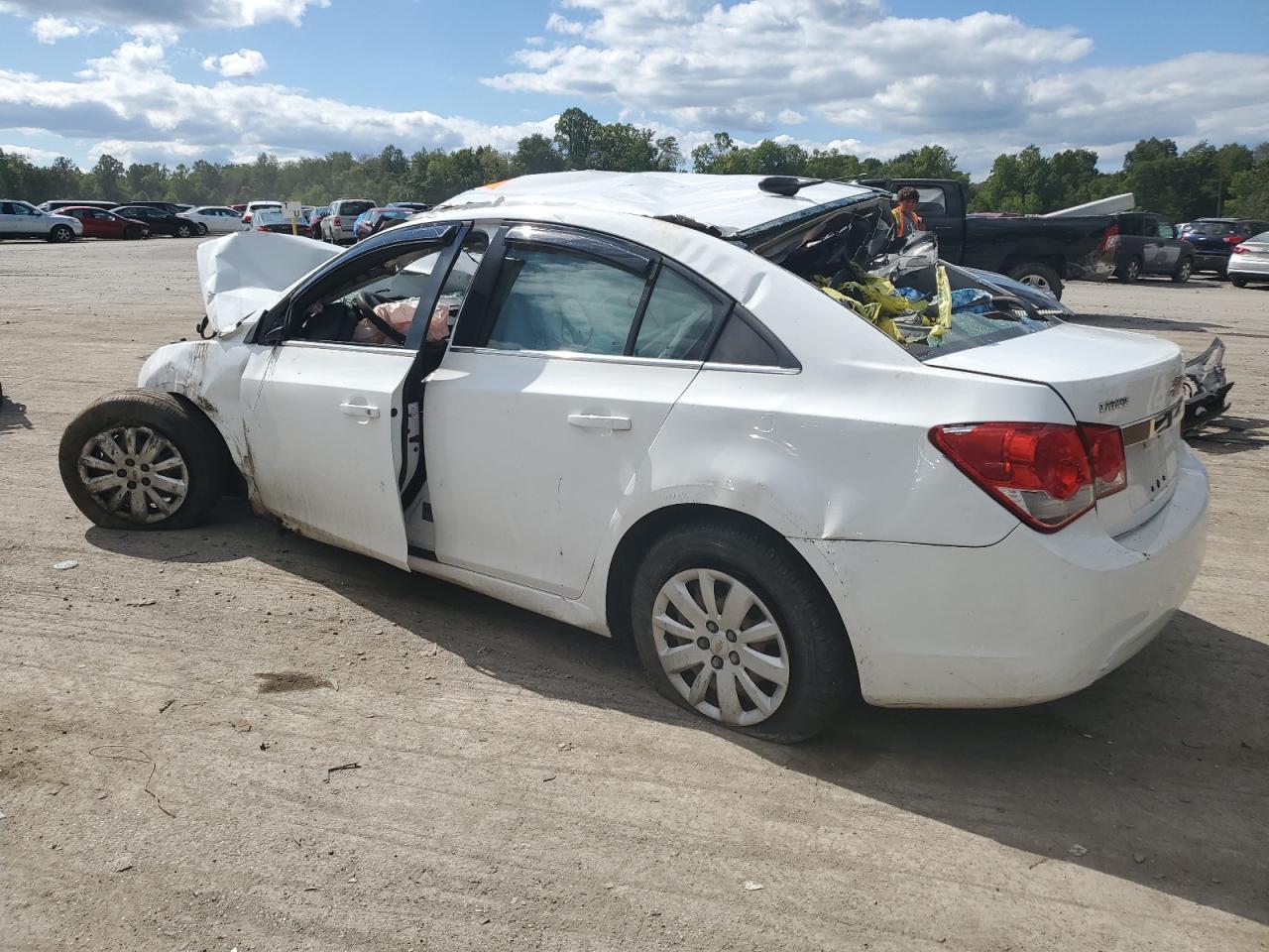 2011 Chevrolet Cruze VIN 1G1PC5SH1B7125078 Copart auction photo, all over damage thumbnail 2