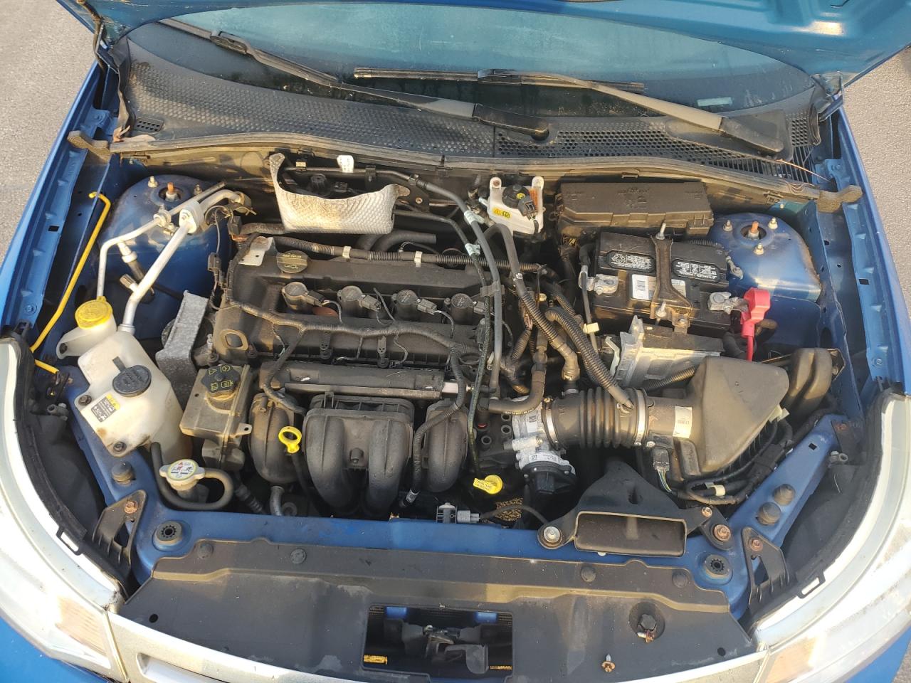 2010 Ford Focus VIN 1FAHP3FN2AW287879 Copart auction photo, water/flood damage thumbnail 11