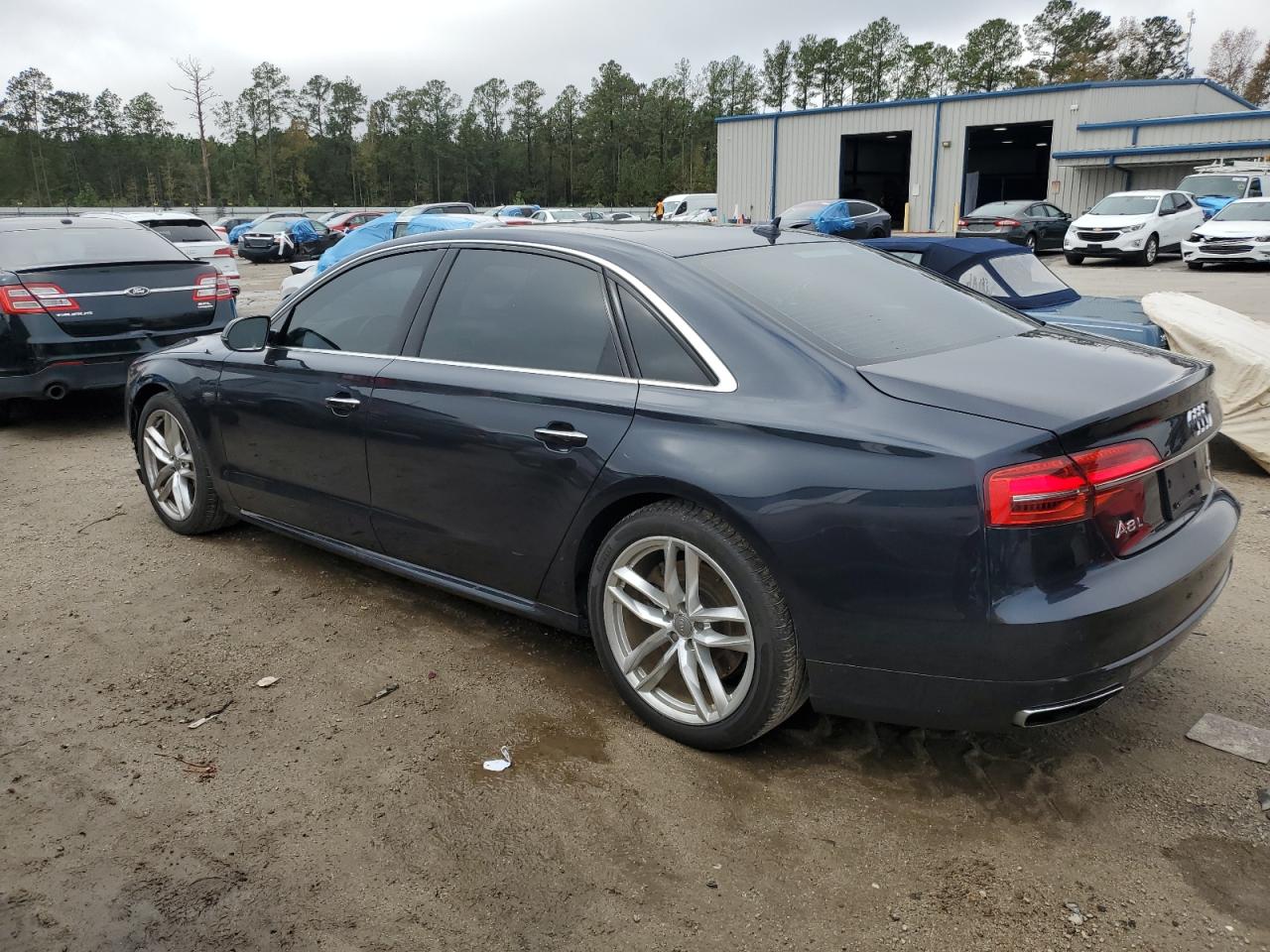 2017 Audi A8 VIN WAU44AFD4HN010791 Copart auction photo, front end damage thumbnail 2