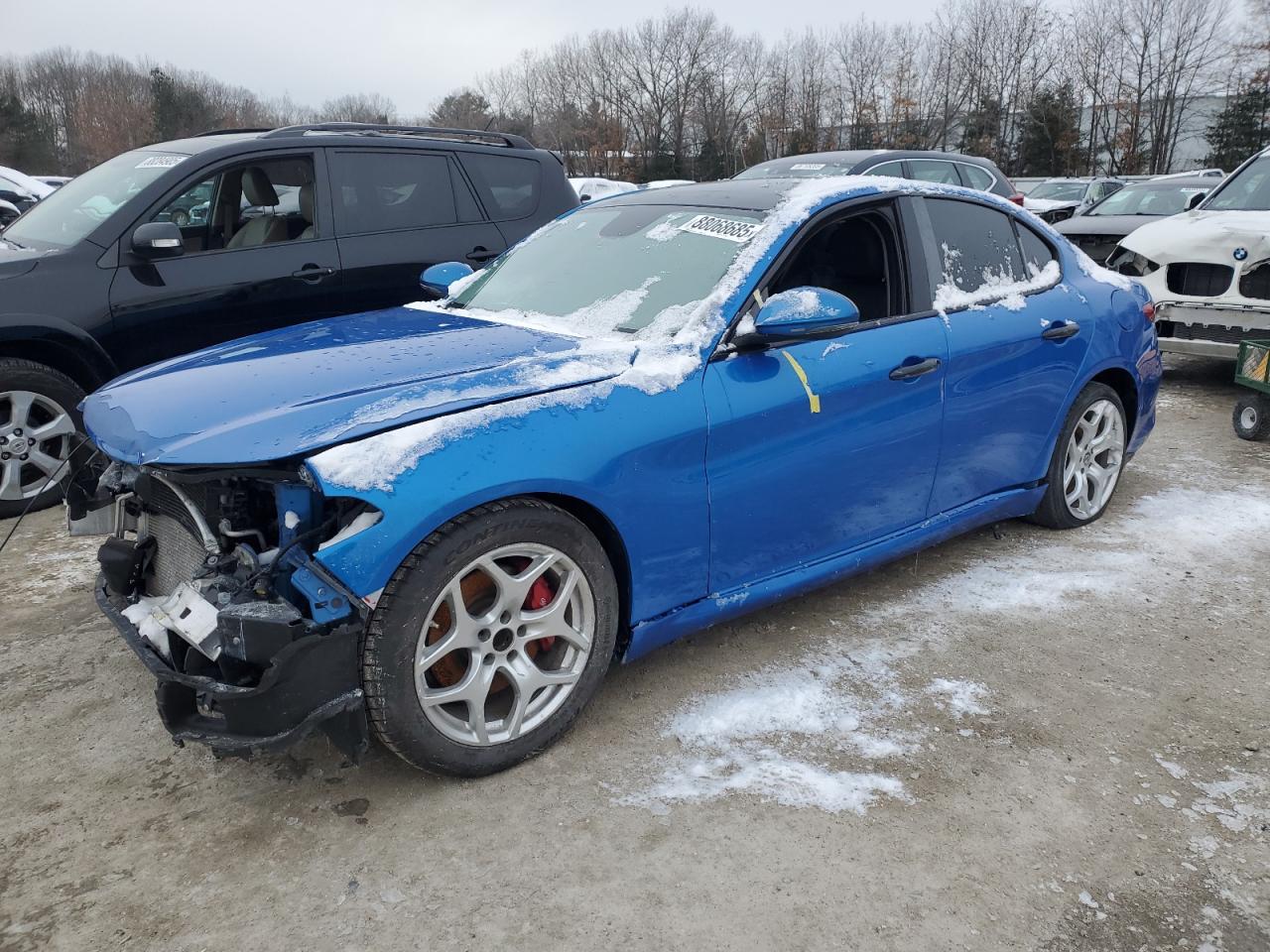 2018 Alfa Romeo Giulia VIN ZARFAECN3J7575073