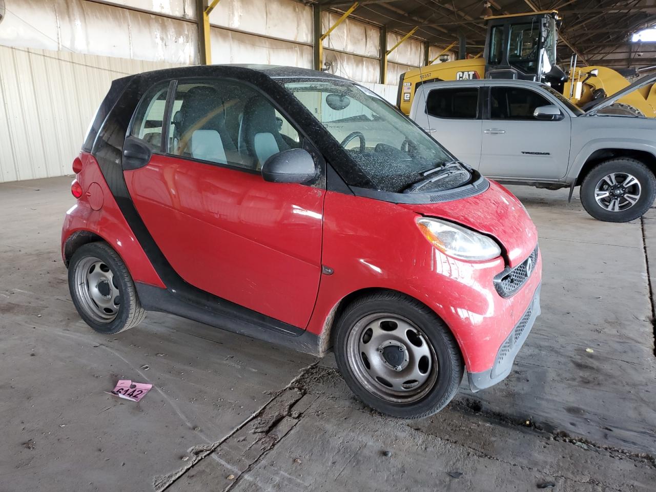2013 Smart Fortwo VIN WMEEJ3BAXDK614382 Copart auction photo, front end damage thumbnail 4