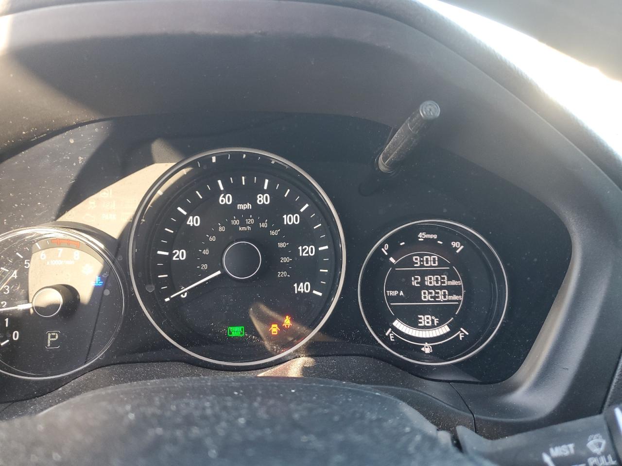 2017 Honda HR-V VIN 3CZRU5H54HM708232 Copart auction photo, all over damage thumbnail 9