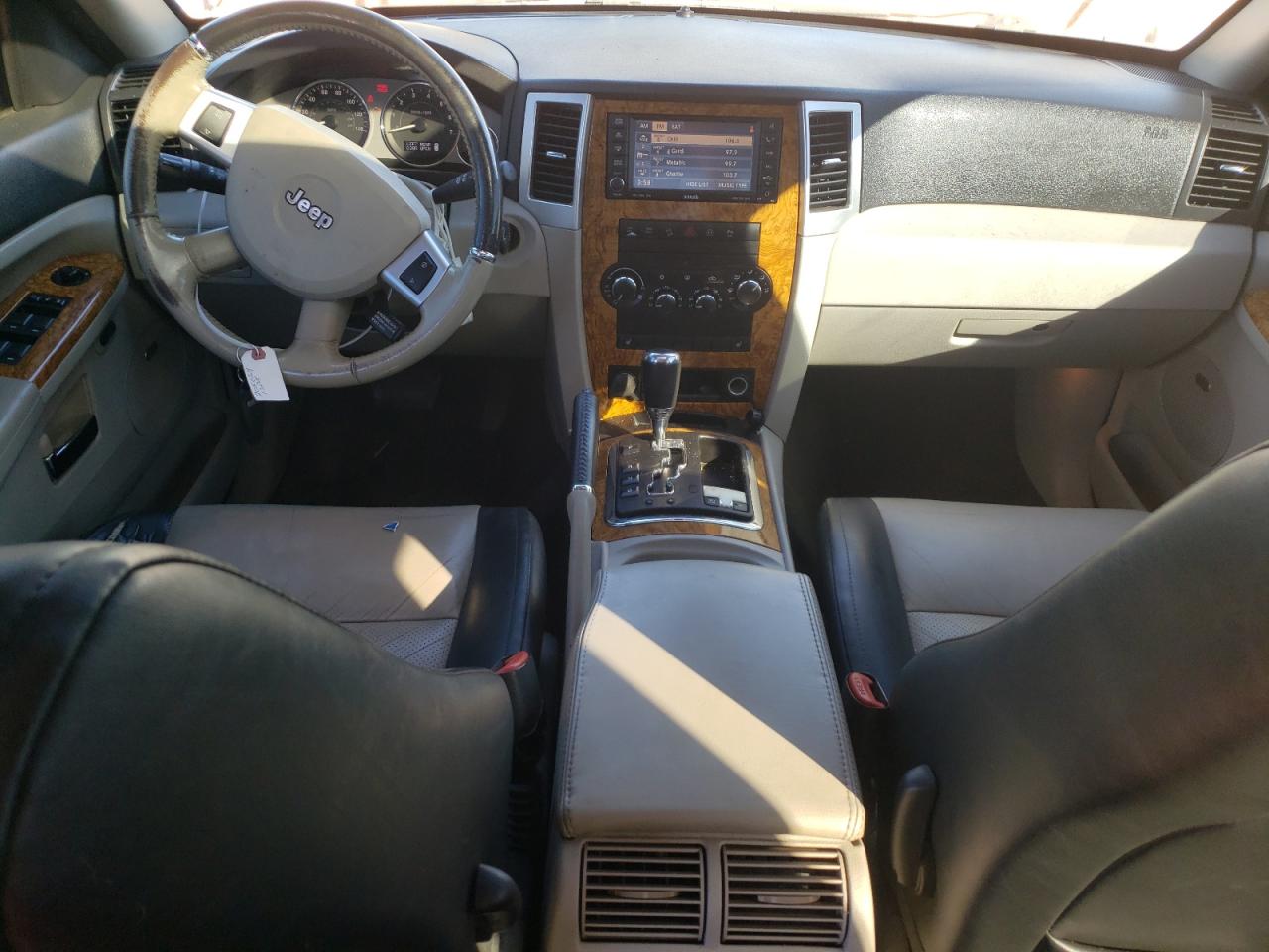 2008 Jeep Grand Cherokee VIN 1J8HR58N18C199634 Copart auction photo, front end damage thumbnail 8