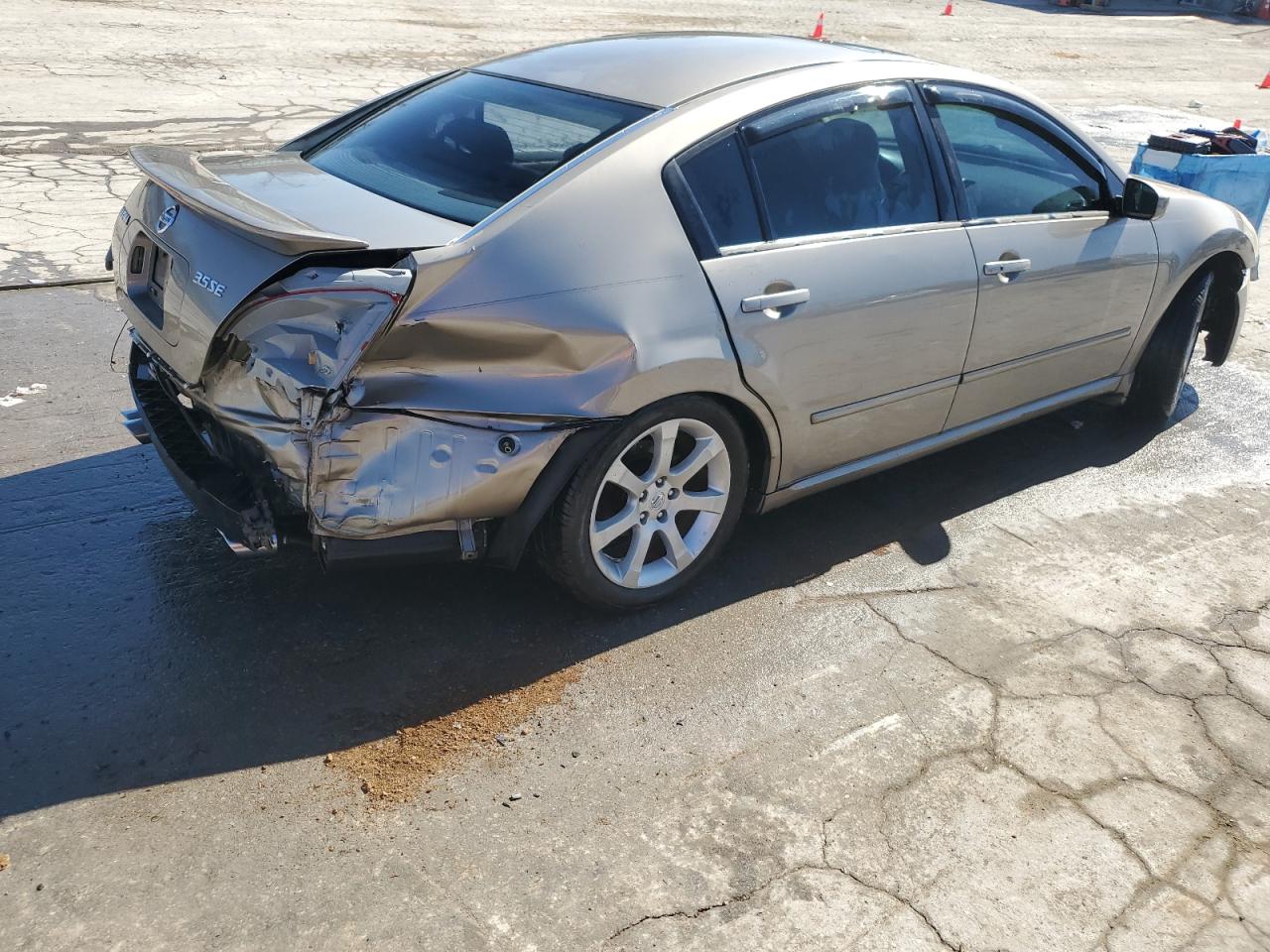 2007 Nissan Maxima VIN 1N4BA41E87C836421 Copart auction photo, rear end / side damage thumbnail 3