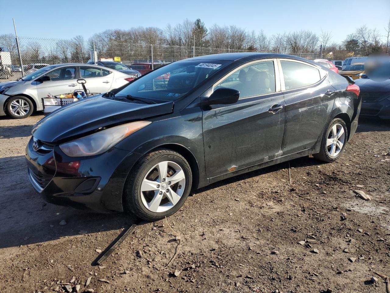 2011 Hyundai Elantra VIN KMHDH4AE3BU081286
